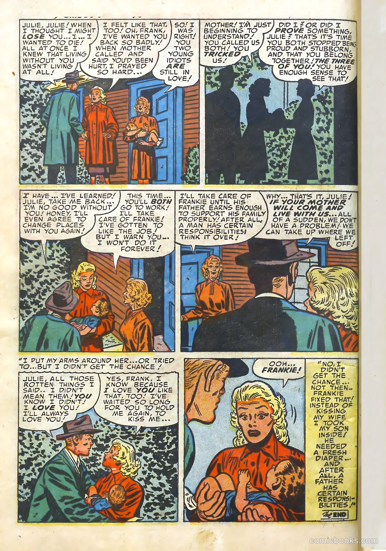 Young Brides #5 (1952) — page 10 of 36
