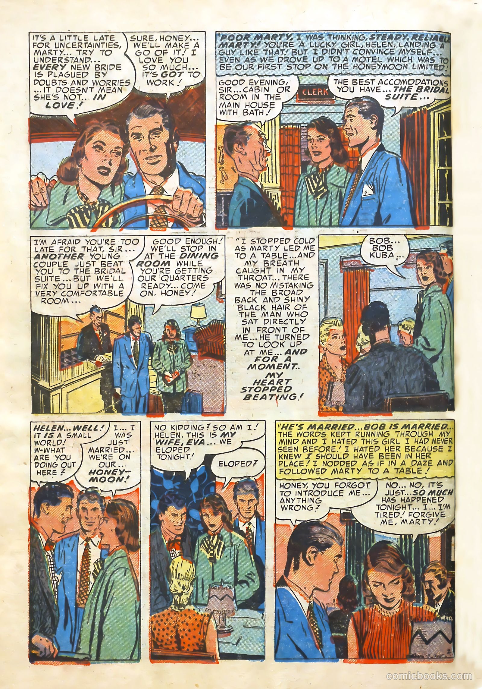 Young Brides #5 (1952) — page 20 of 36