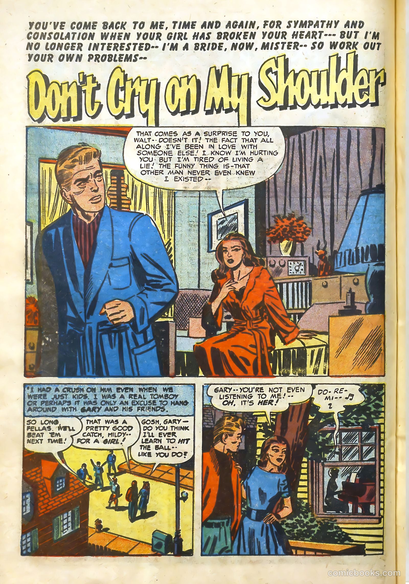 Young Brides #5 (1952) — page 26 of 36