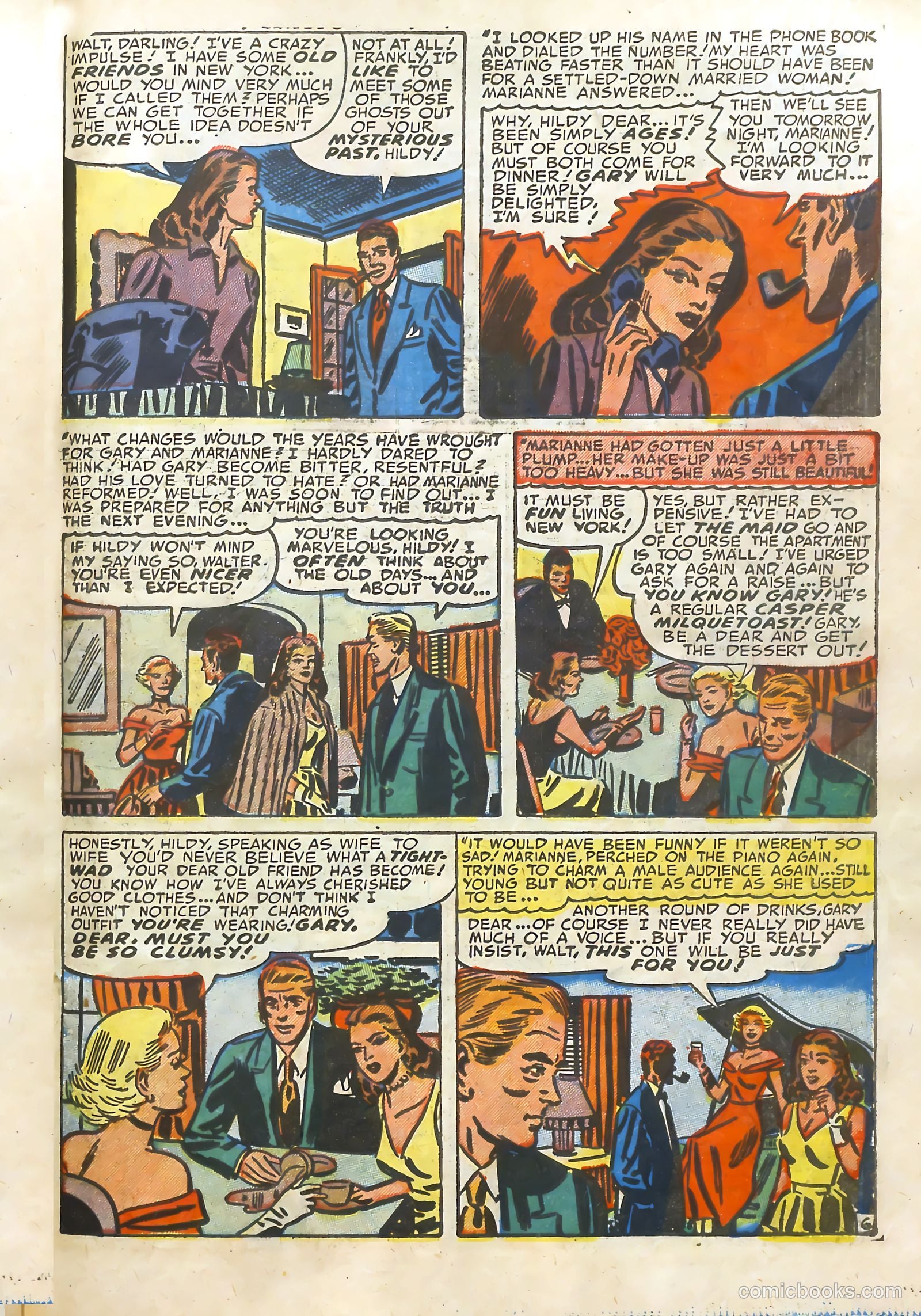 Young Brides #5 (1952) — page 31 of 36