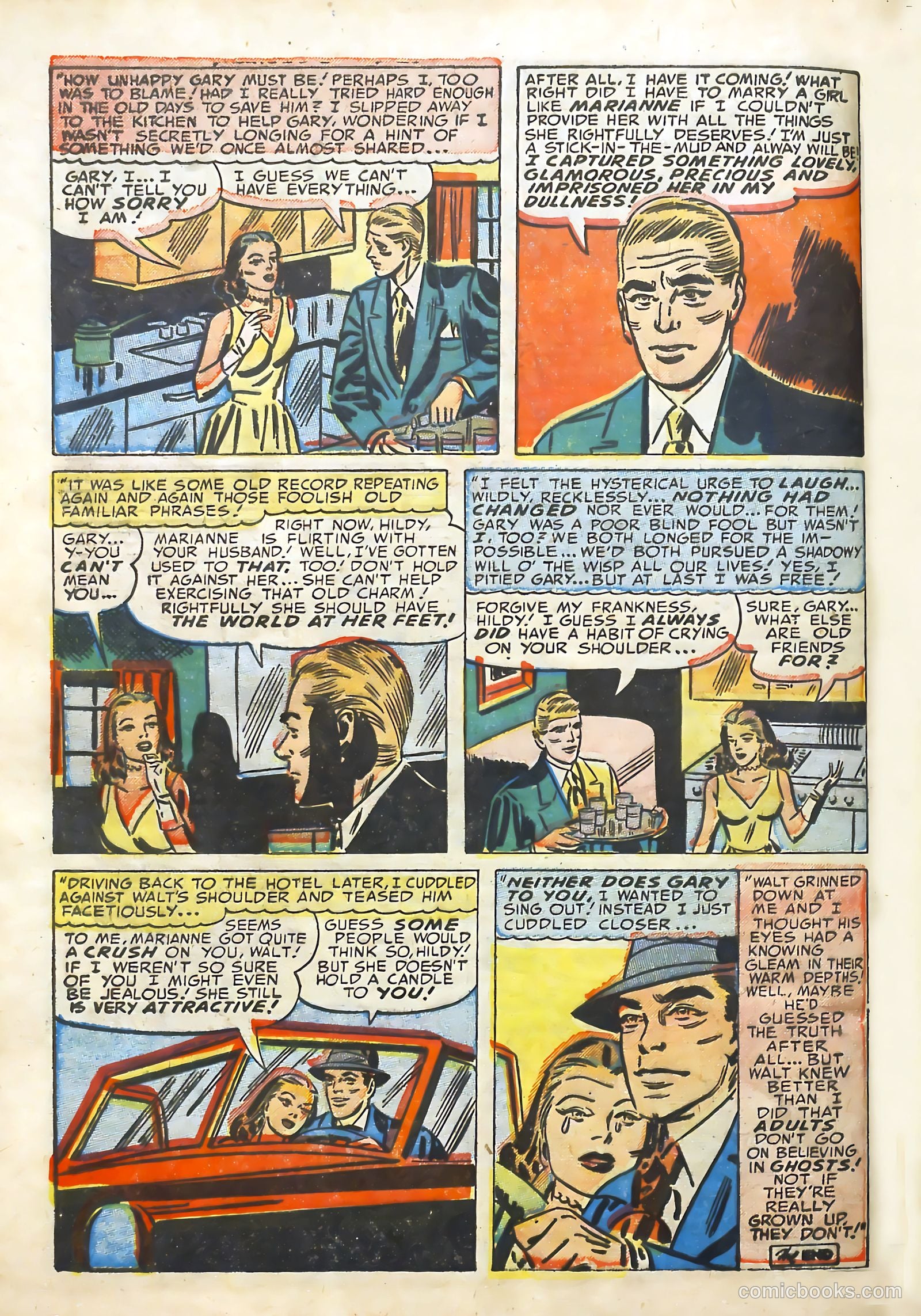 Young Brides #5 (1952) — page 32 of 36