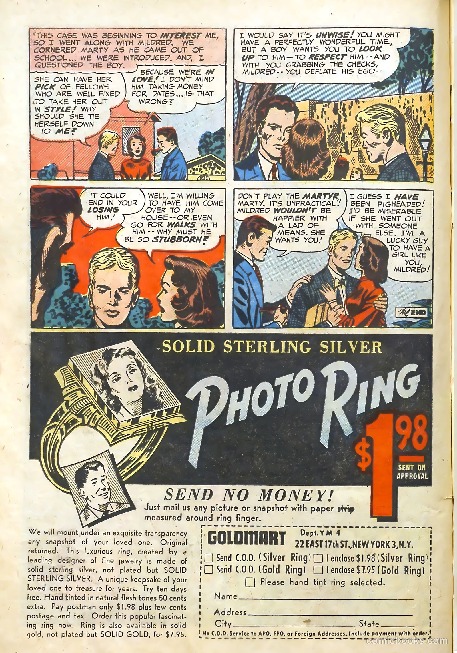 Young Brides #4 (1952) — page 14 of 36