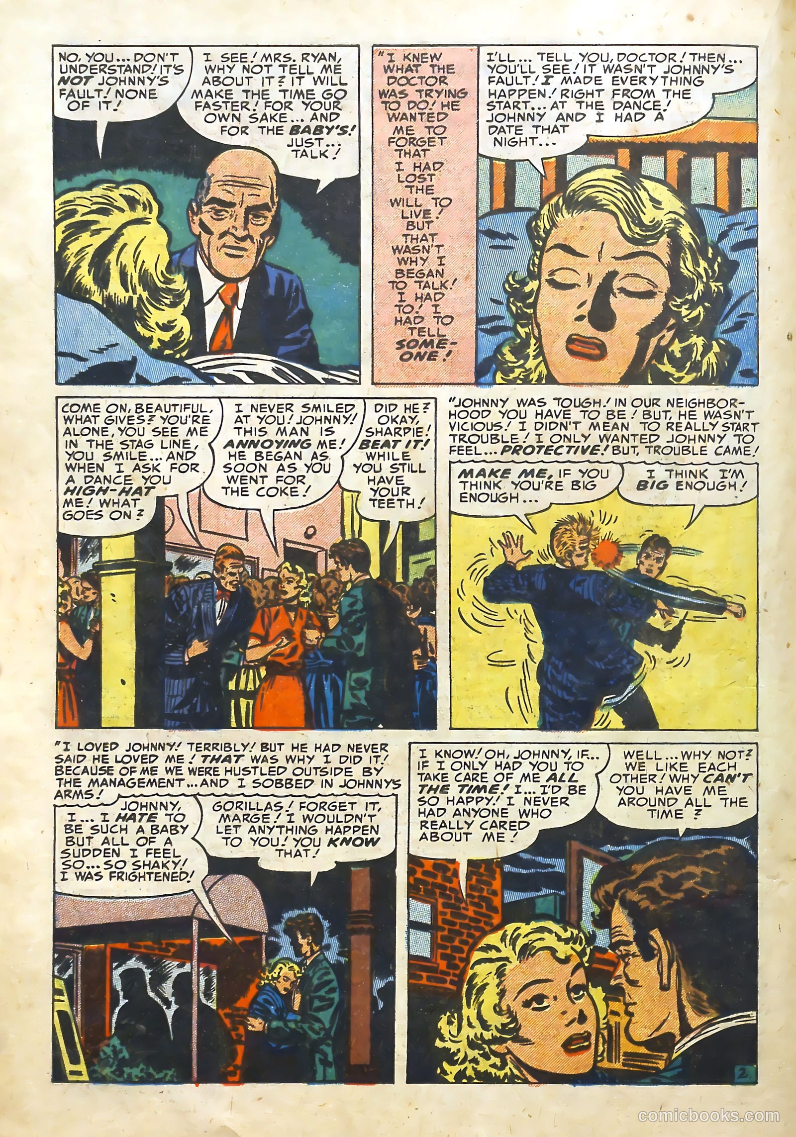 Young Brides #4 (1952) — page 16 of 36