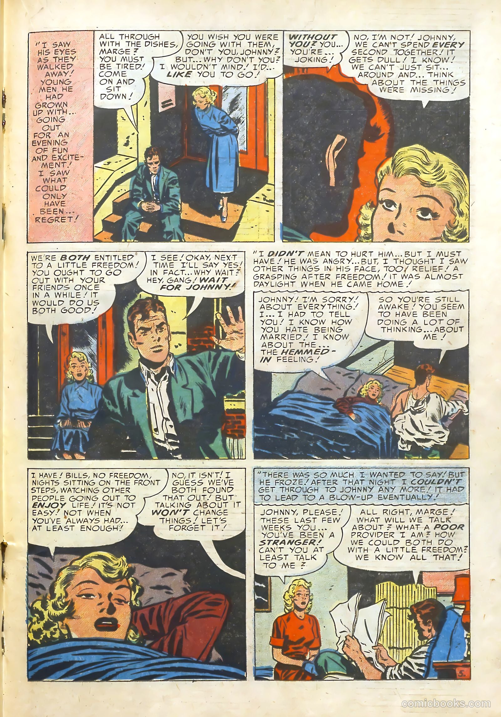 Young Brides #4 (1952) — page 19 of 36