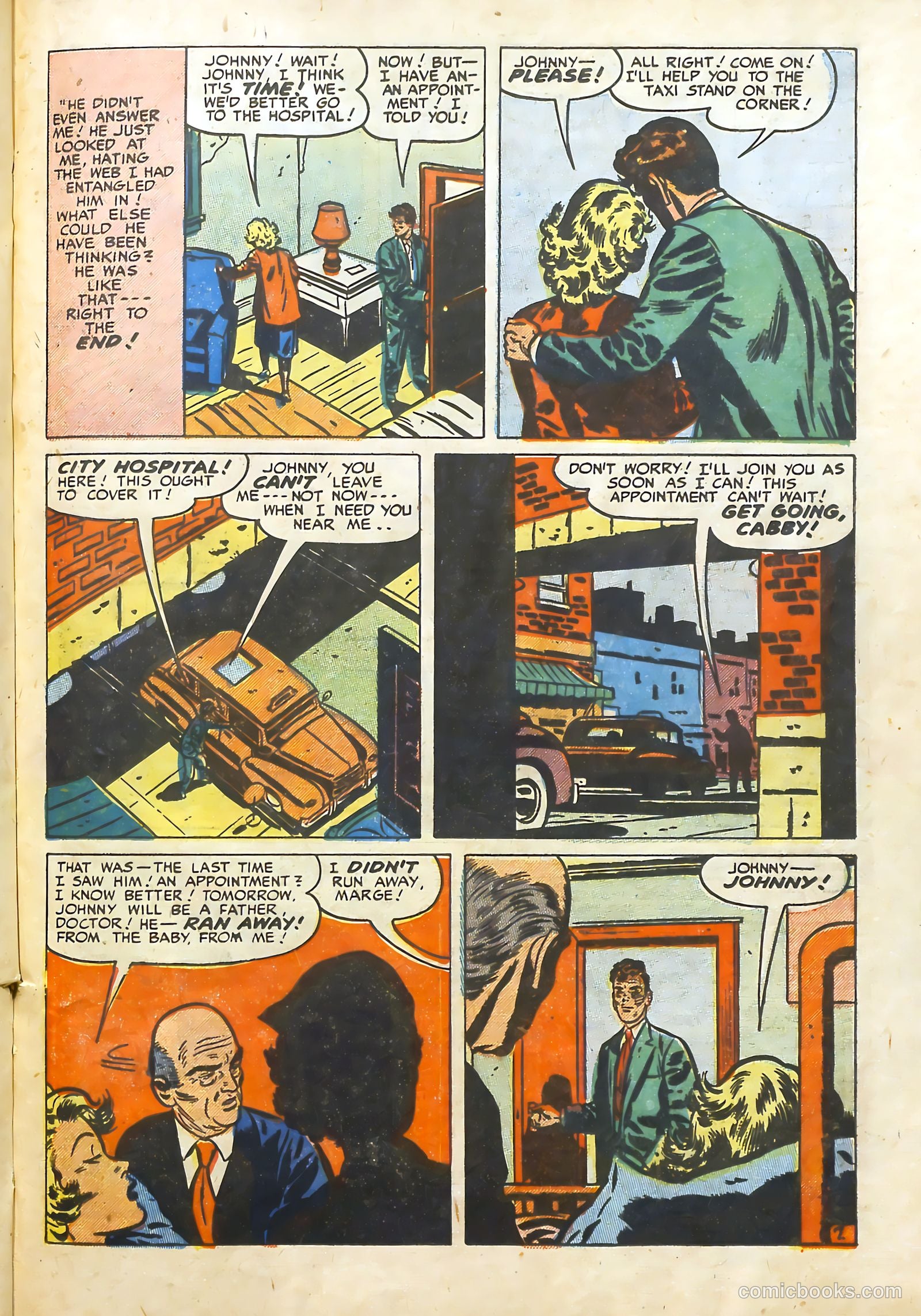 Young Brides #4 (1952) — page 21 of 36