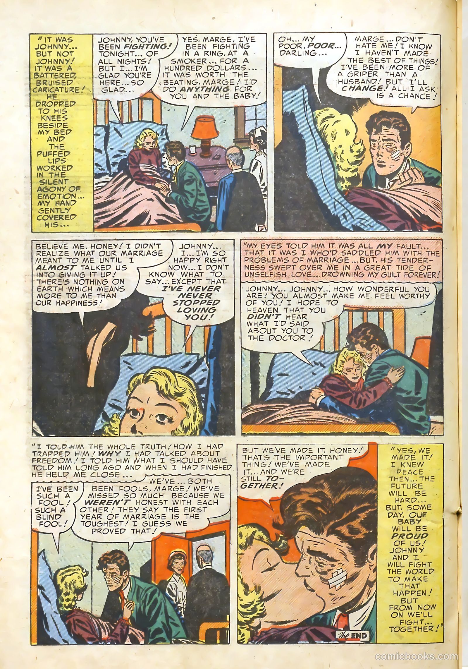 Young Brides #4 (1952) — page 22 of 36