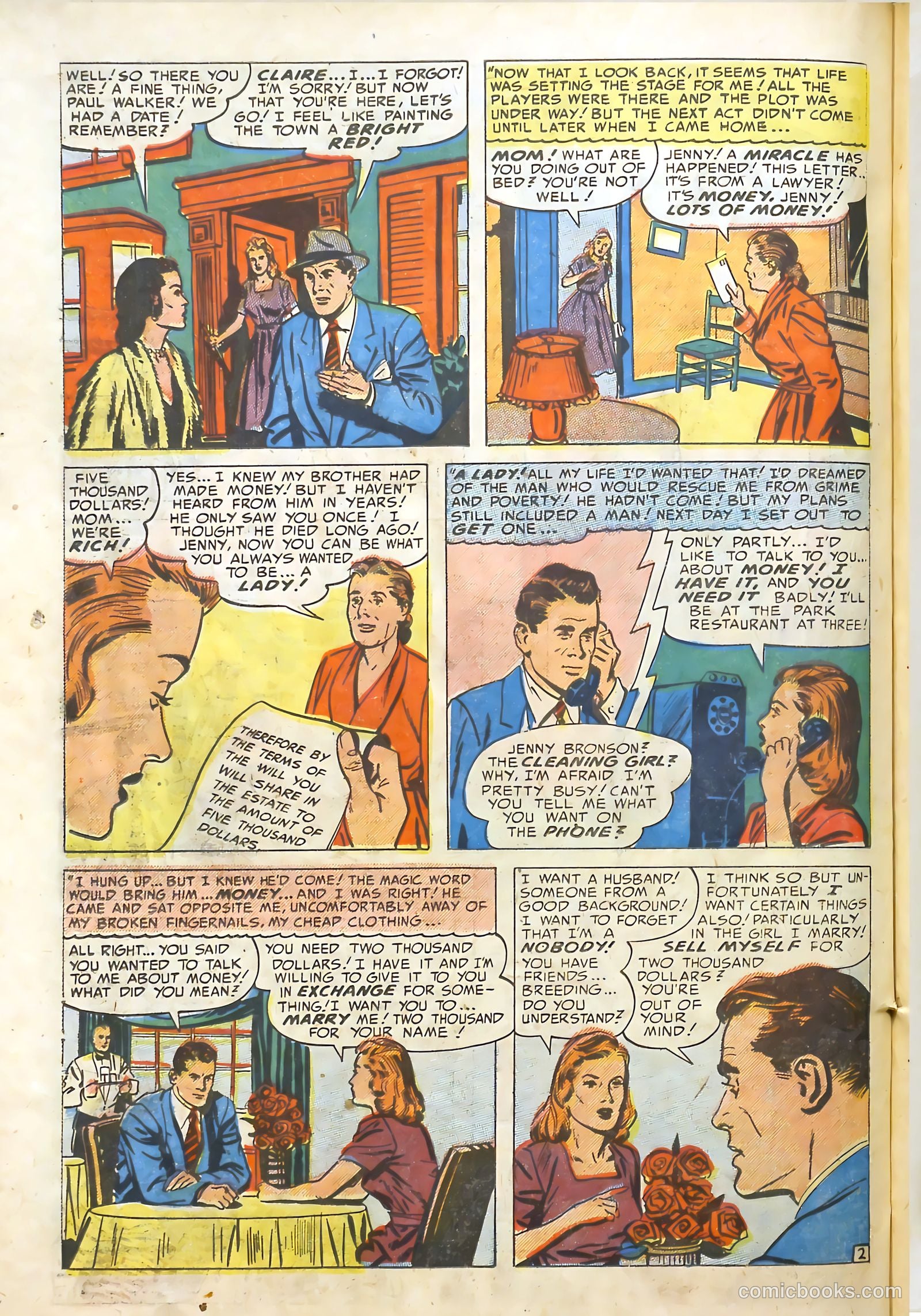 Young Brides #4 (1952) — page 26 of 36