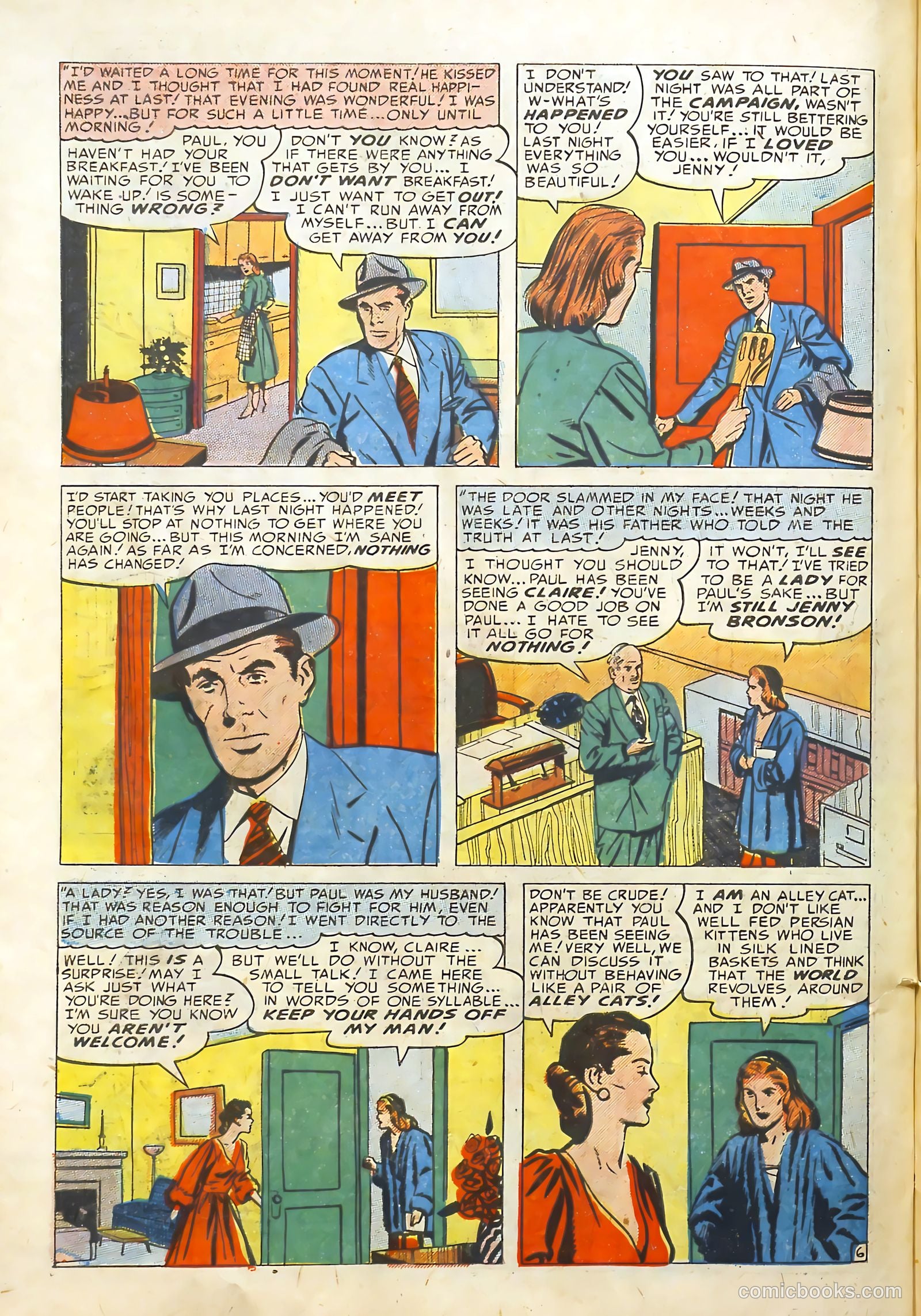 Young Brides #4 (1952) — page 30 of 36