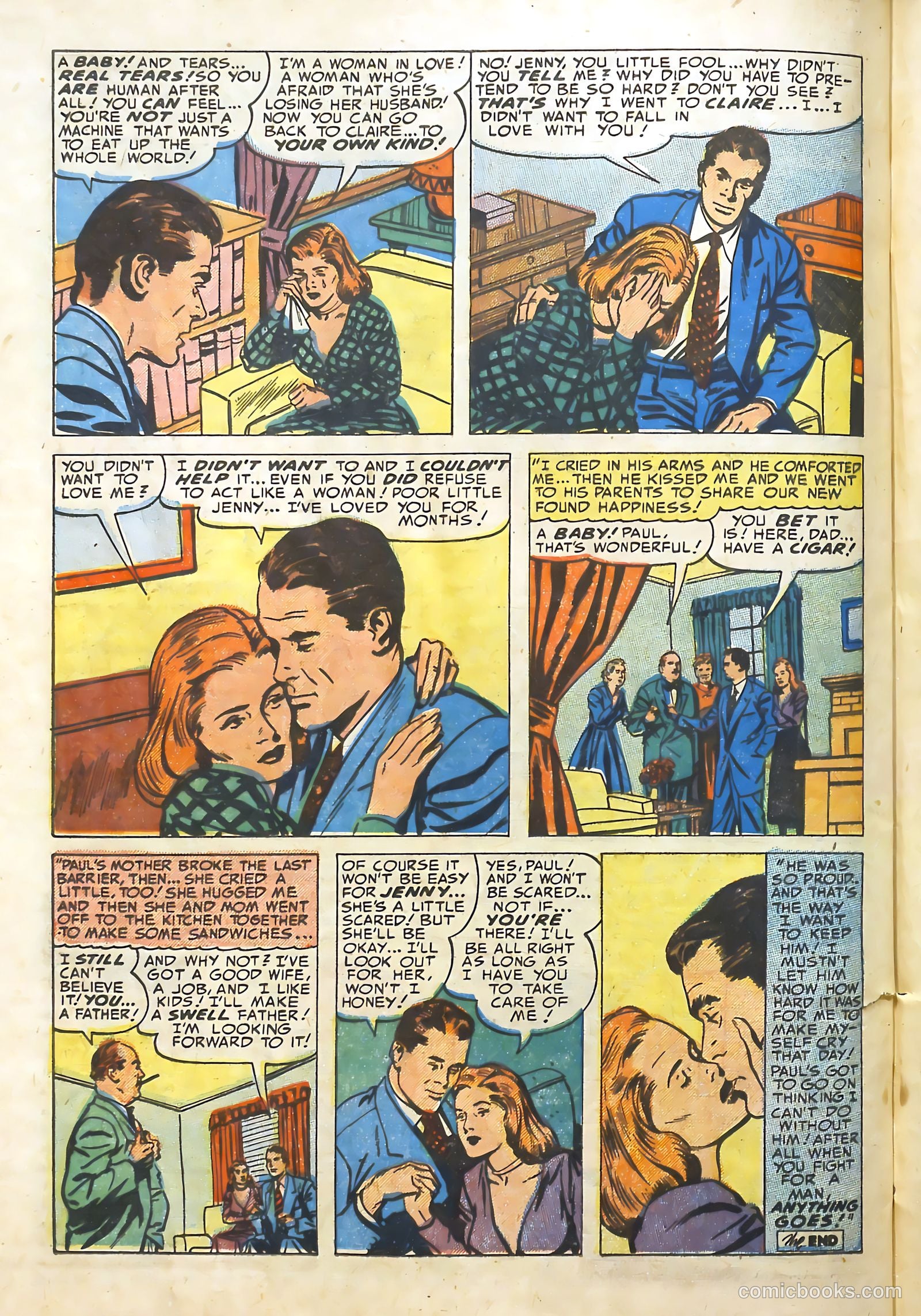 Young Brides #4 (1952) — page 32 of 36