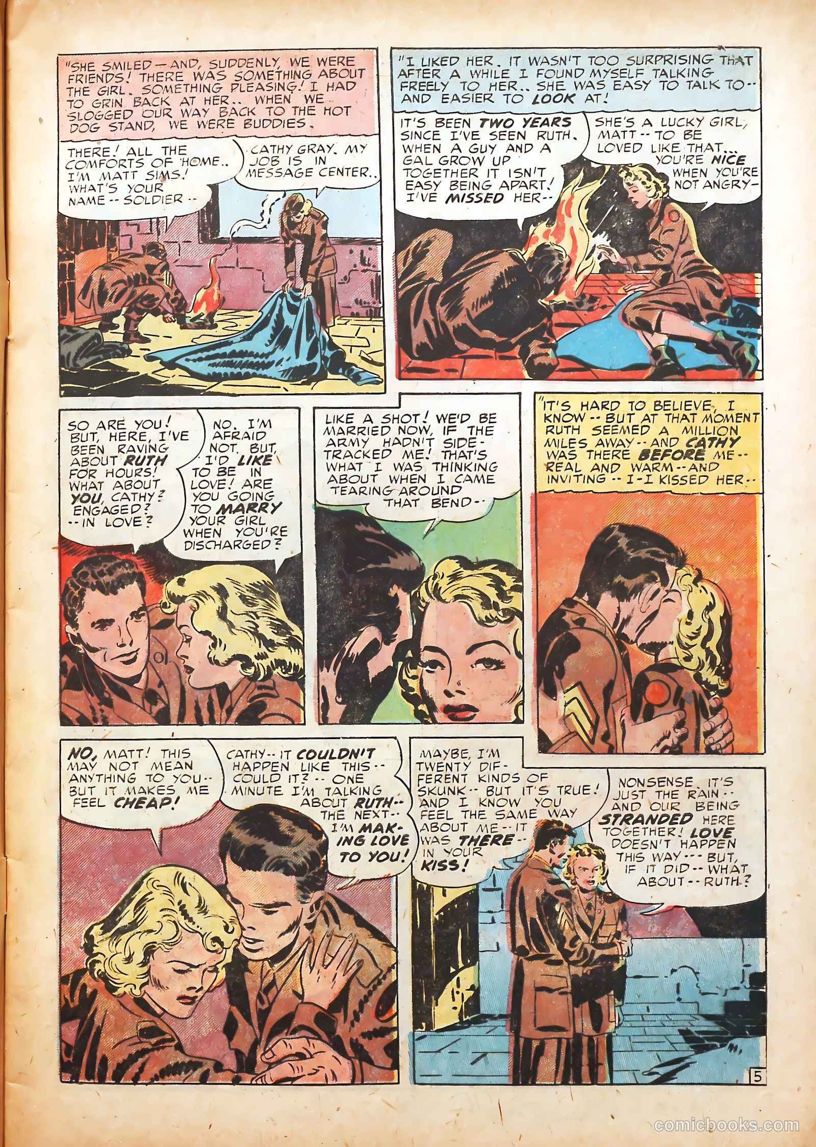 Young Brides #3 (1952) — page 7 of 36