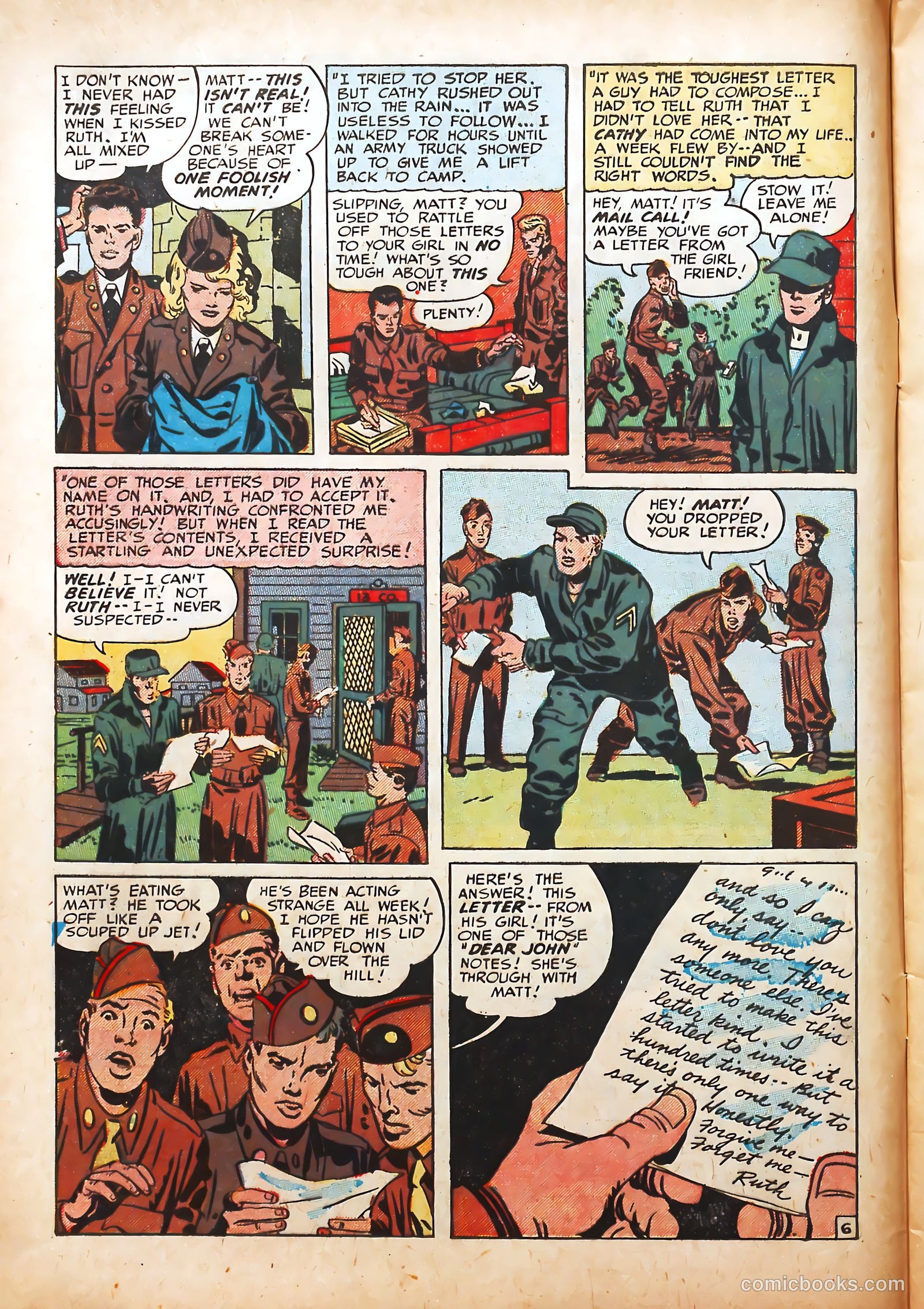 Young Brides #3 (1952) — page 8 of 36