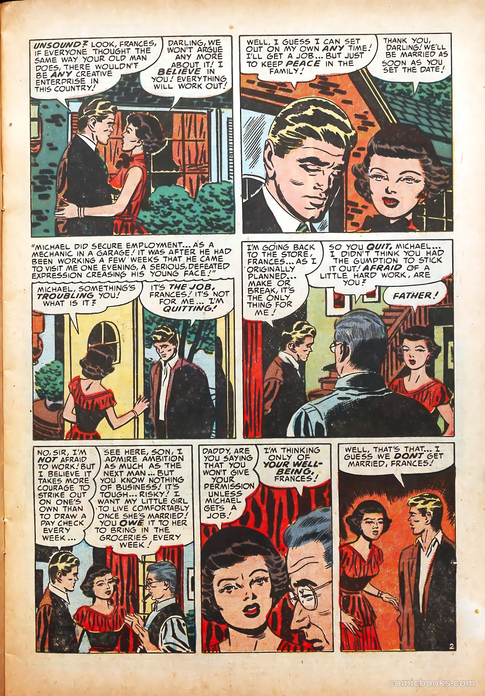 Young Brides #3 (1952) — page 13 of 36