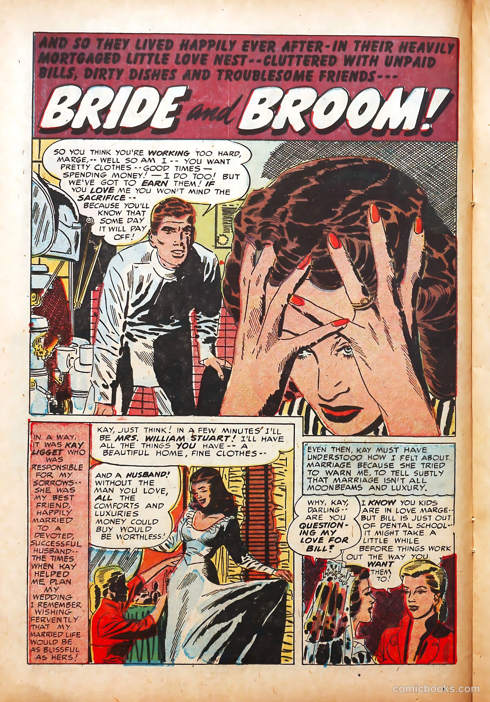 Young Brides #3 (1952) — page 16 of 36
