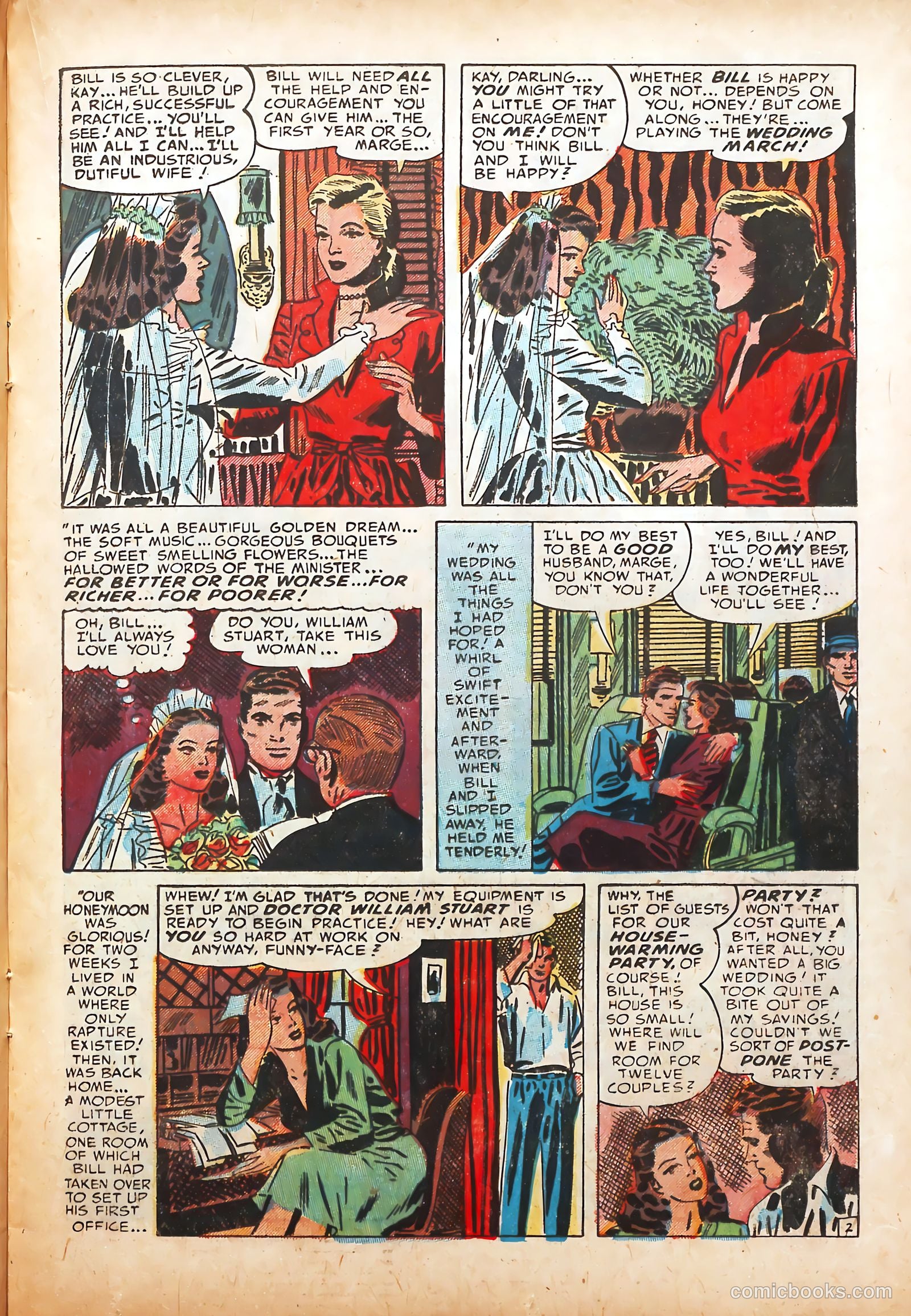 Young Brides #3 (1952) — page 17 of 36