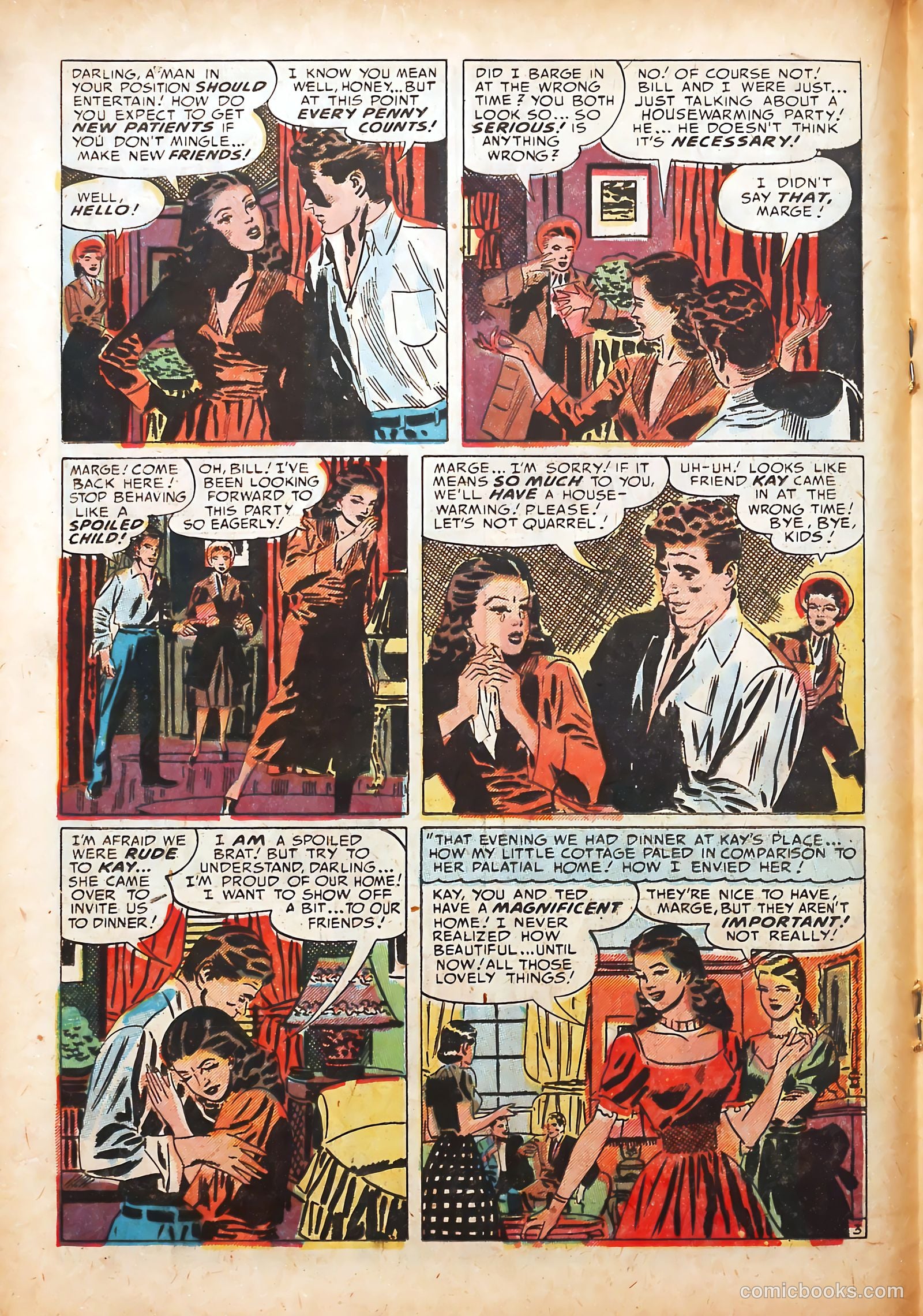 Young Brides #3 (1952) — page 18 of 36