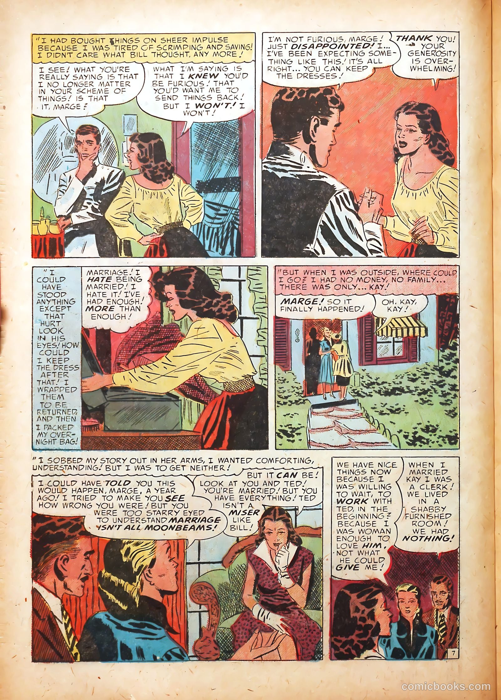 Young Brides #3 (1952) — page 22 of 36