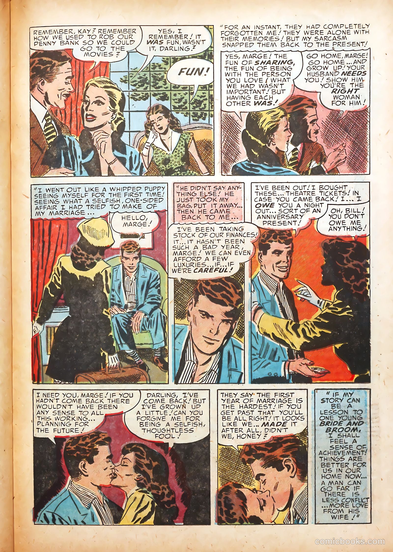 Young Brides #3 (1952) — page 23 of 36