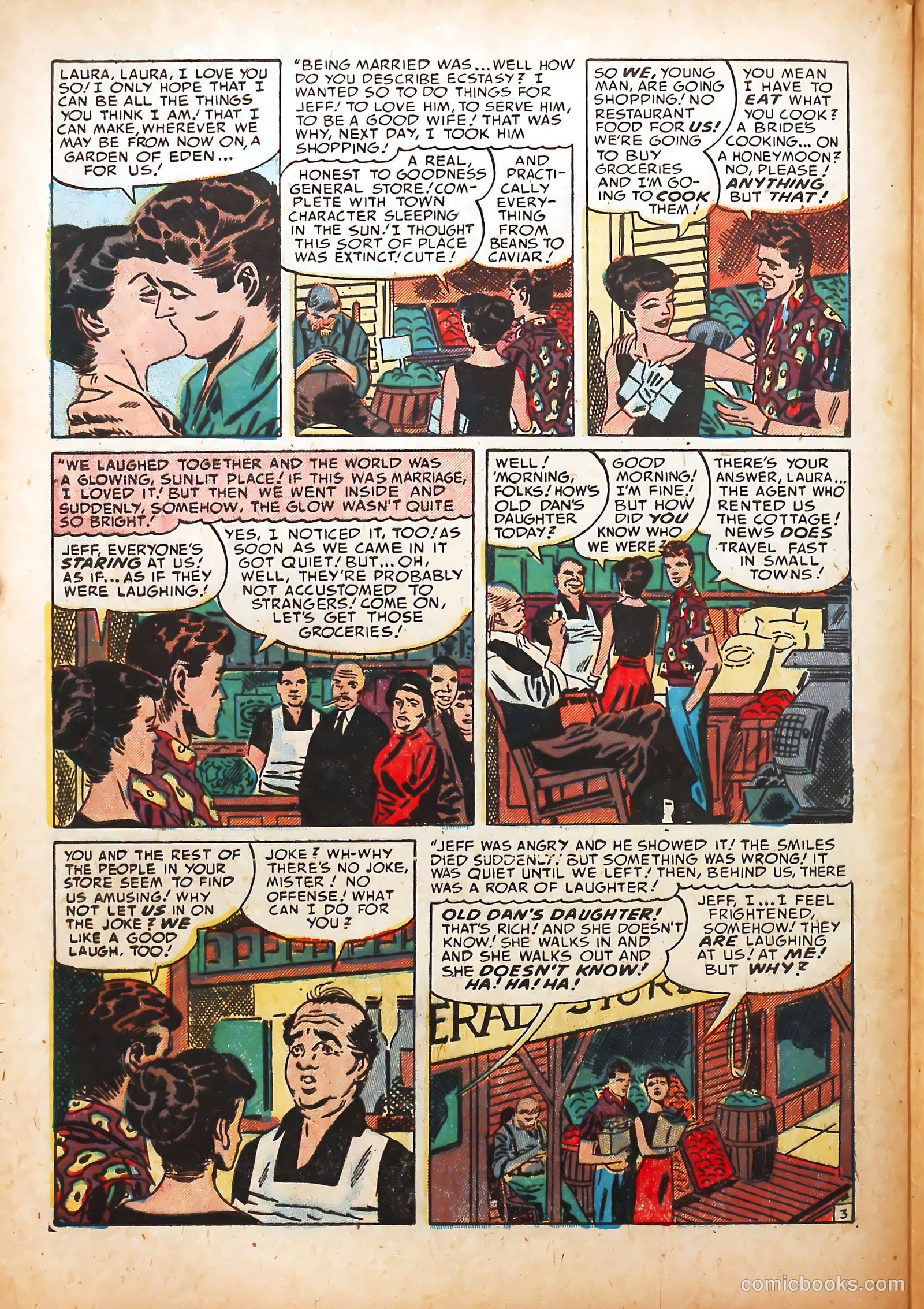 Young Brides #3 (1952) — page 28 of 36