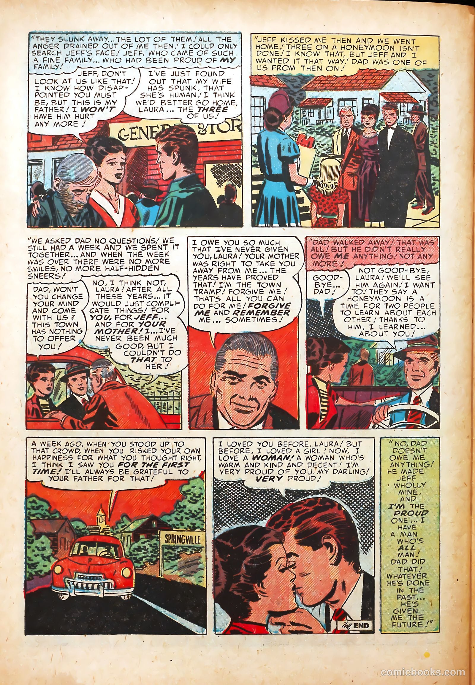 Young Brides #3 (1952) — page 32 of 36