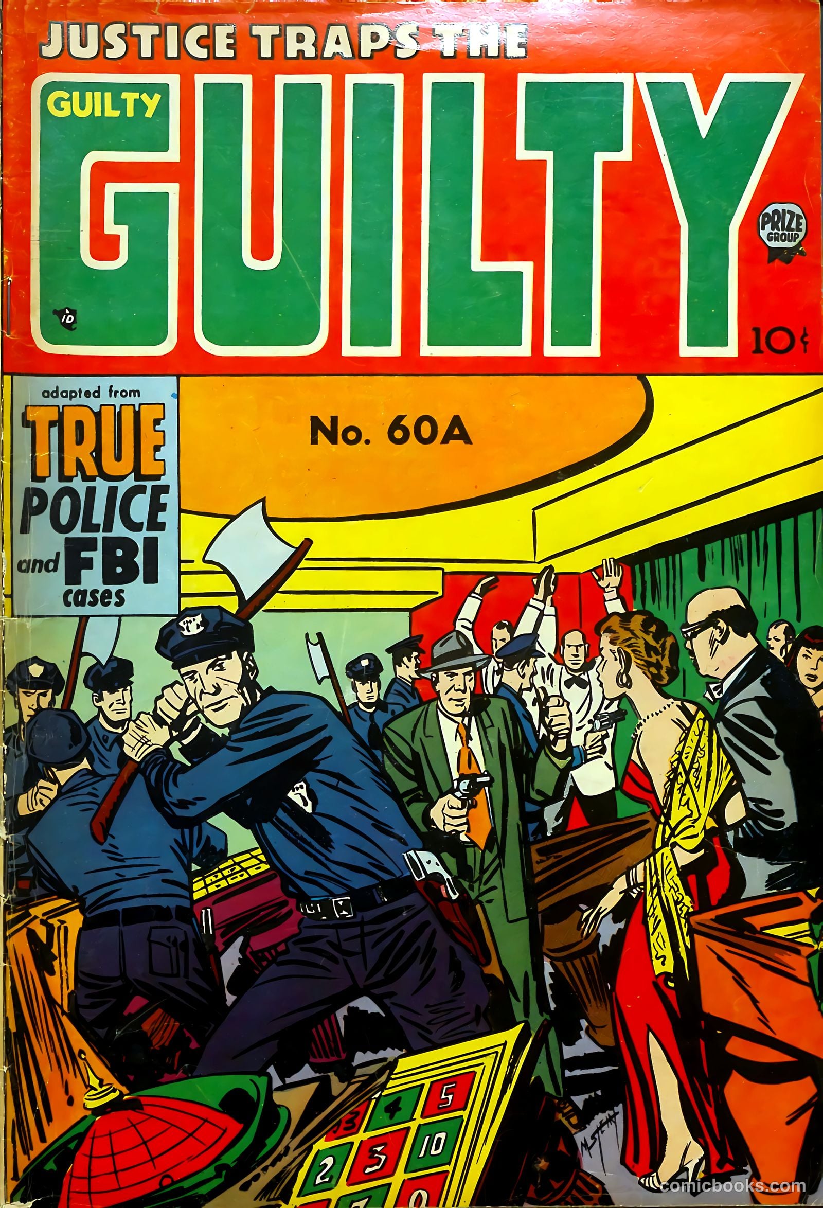 Justice Traps the Guilty #60a