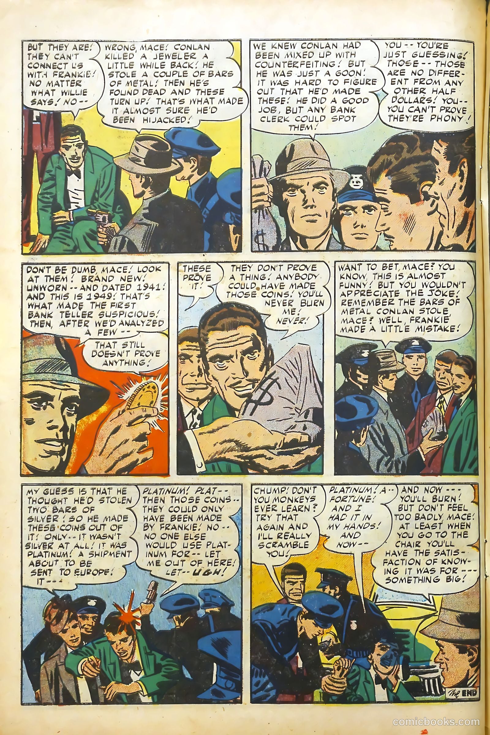 Justice Traps the Guilty #45 (1948) — page 40 of 44