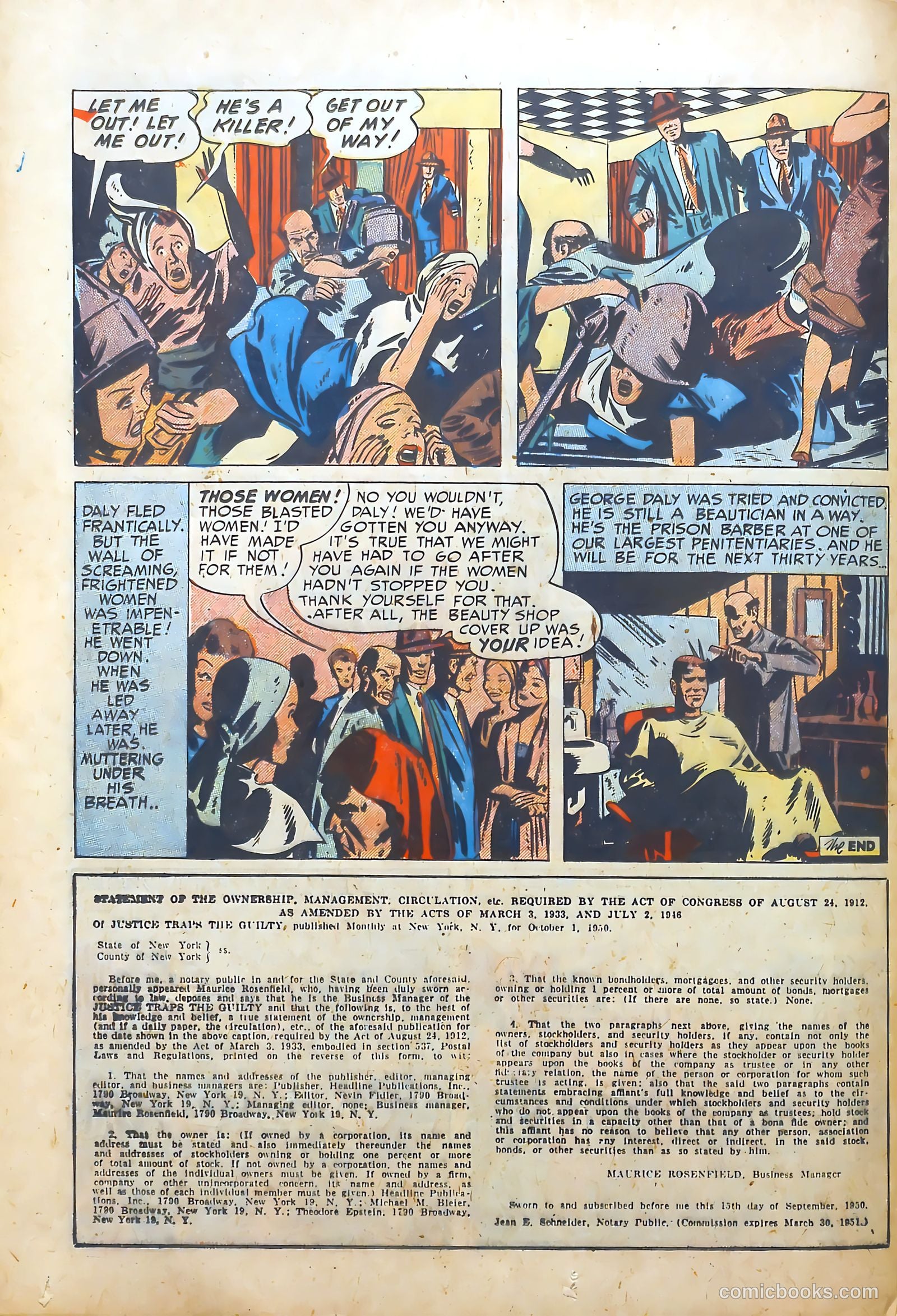 Justice Traps the Guilty #24 (1948) — page 38 of 52