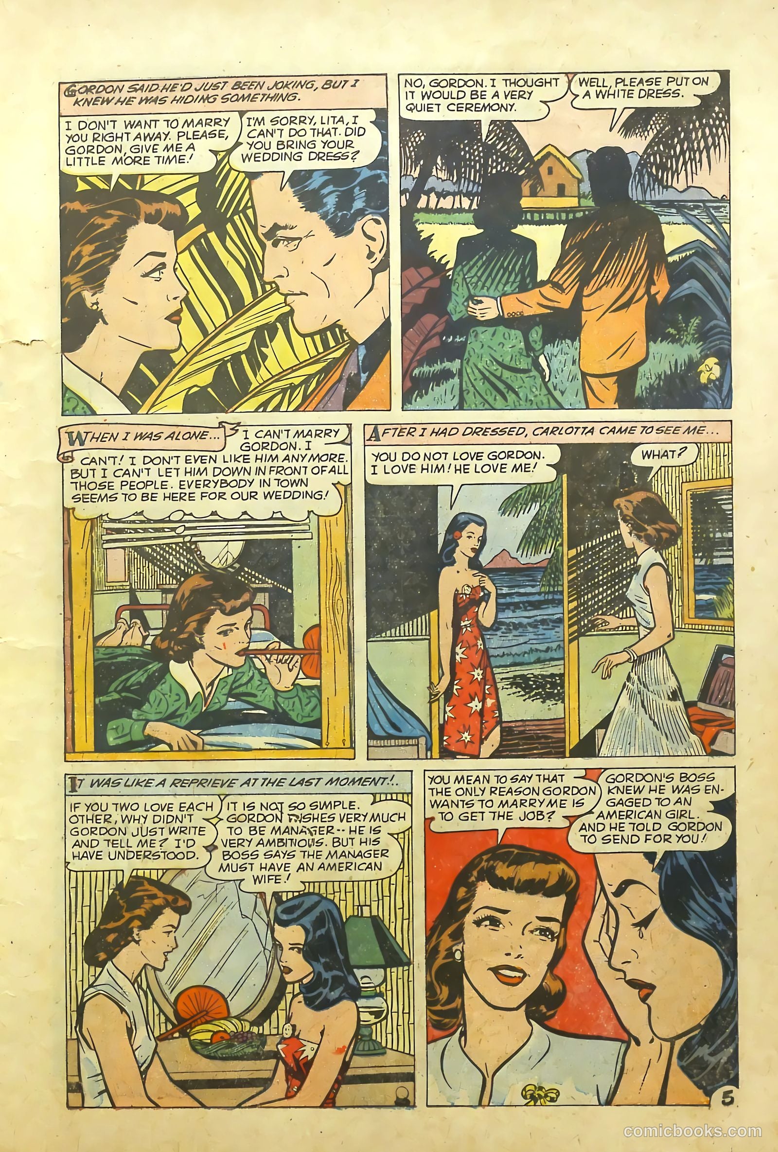 Complete Love Magazine #183 (1951) — page 7 of 36