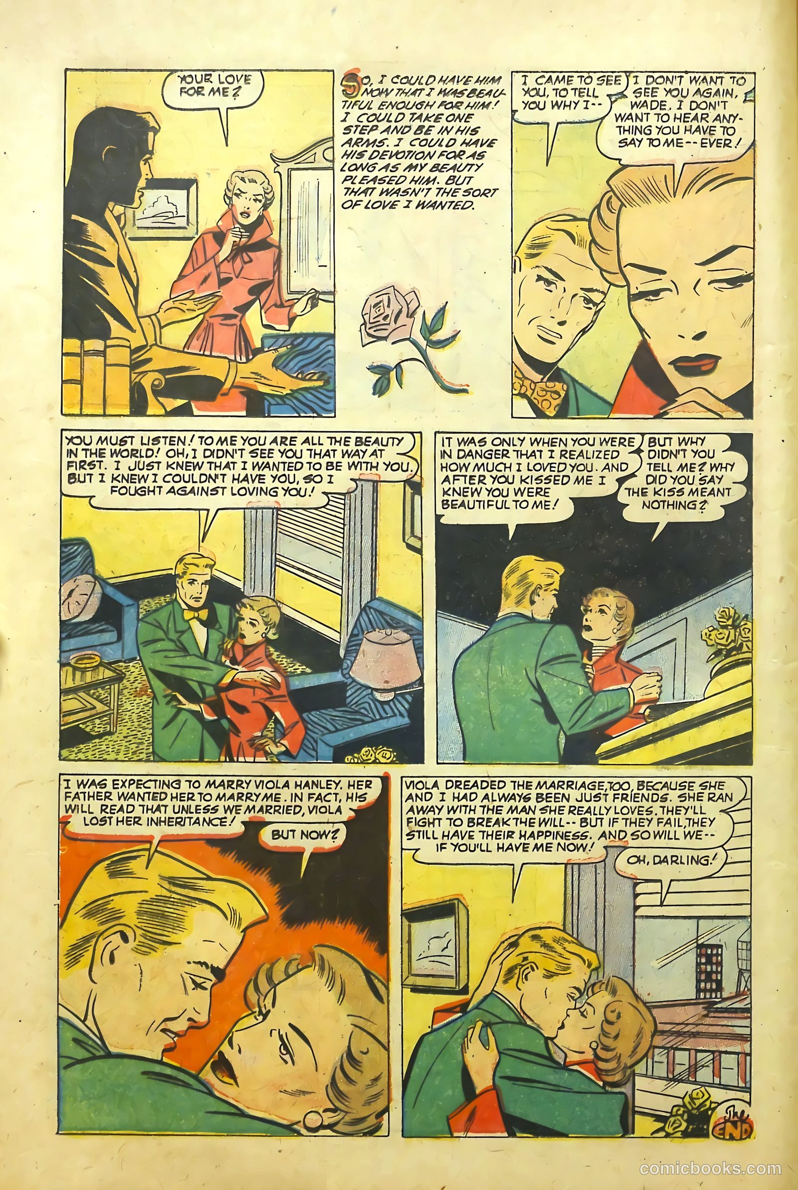 Complete Love Magazine #183 (1951) — page 16 of 36