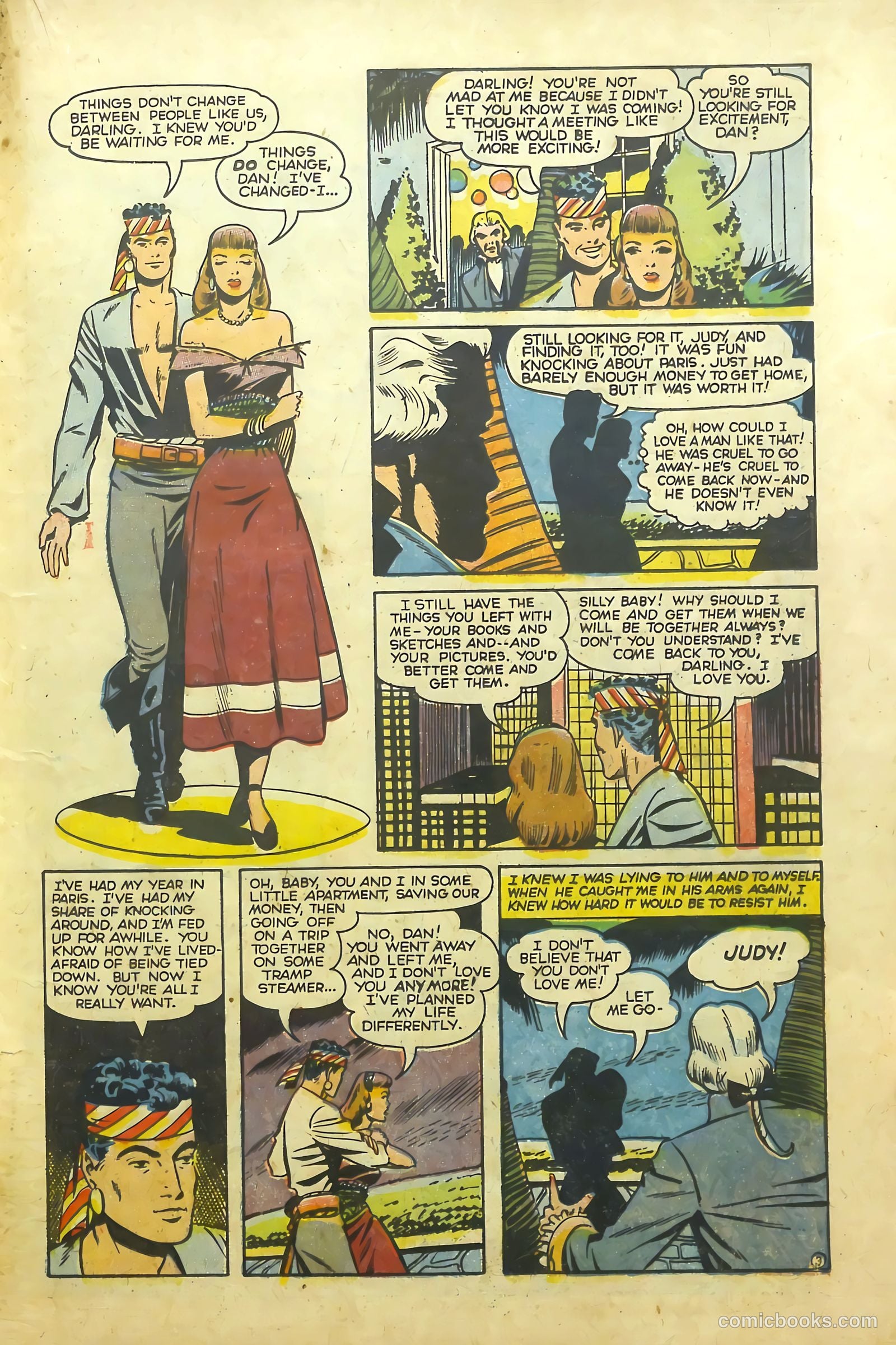 Complete Love Magazine #183 (1951) — page 19 of 36