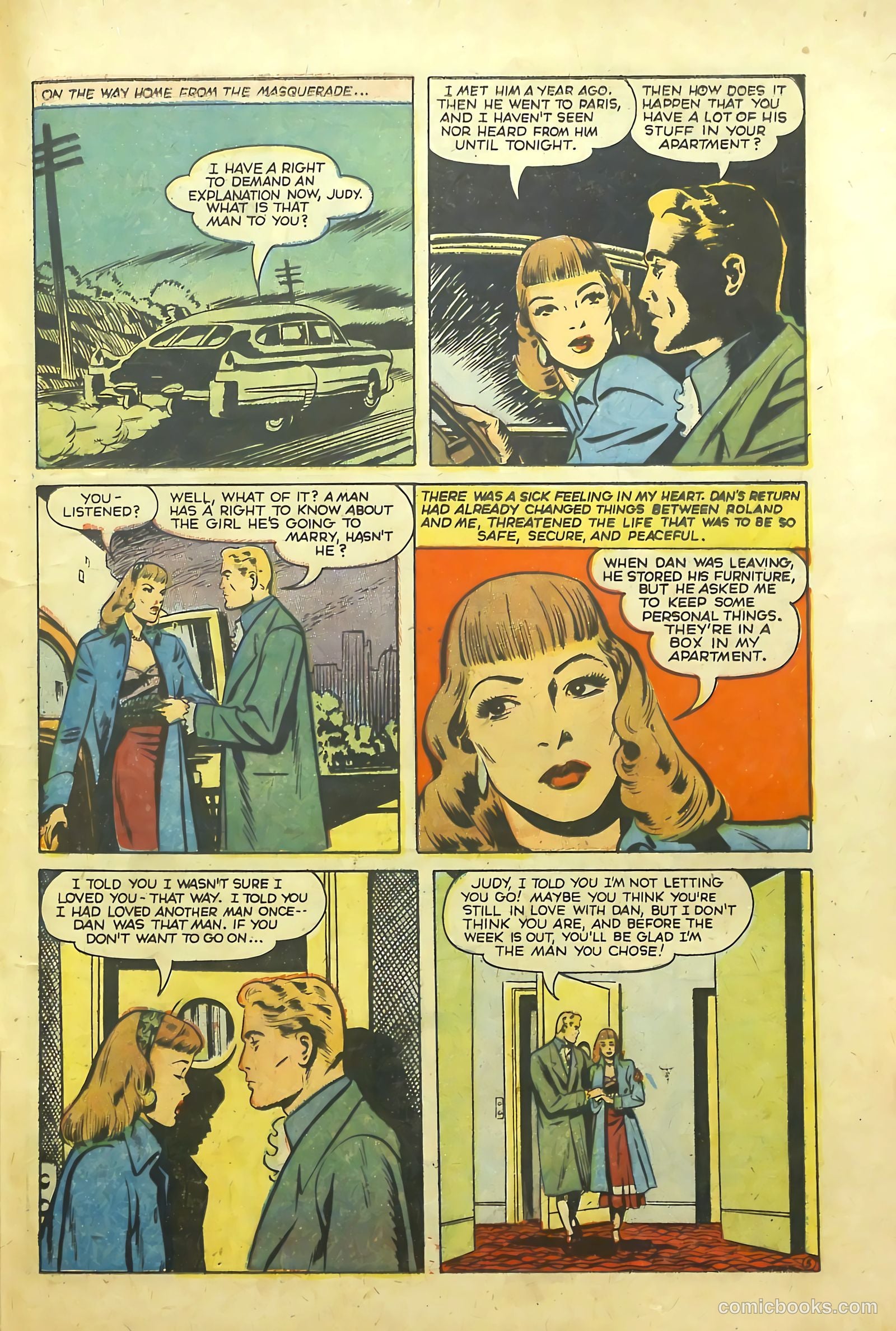 Complete Love Magazine #183 (1951) — page 21 of 36