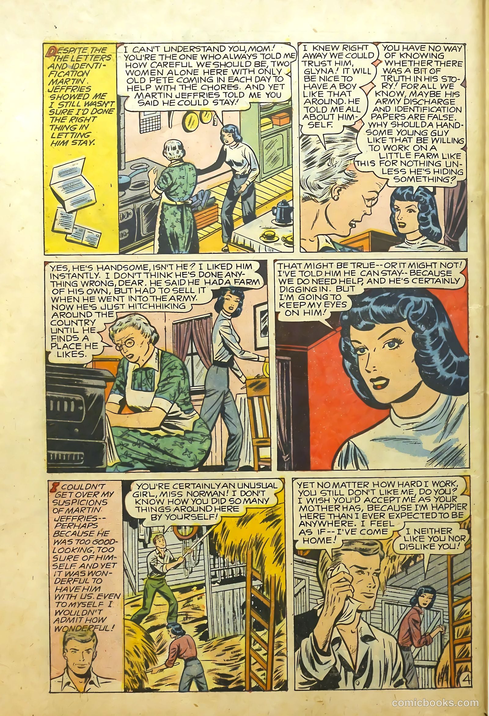 Complete Love Magazine #183 (1951) — page 30 of 36