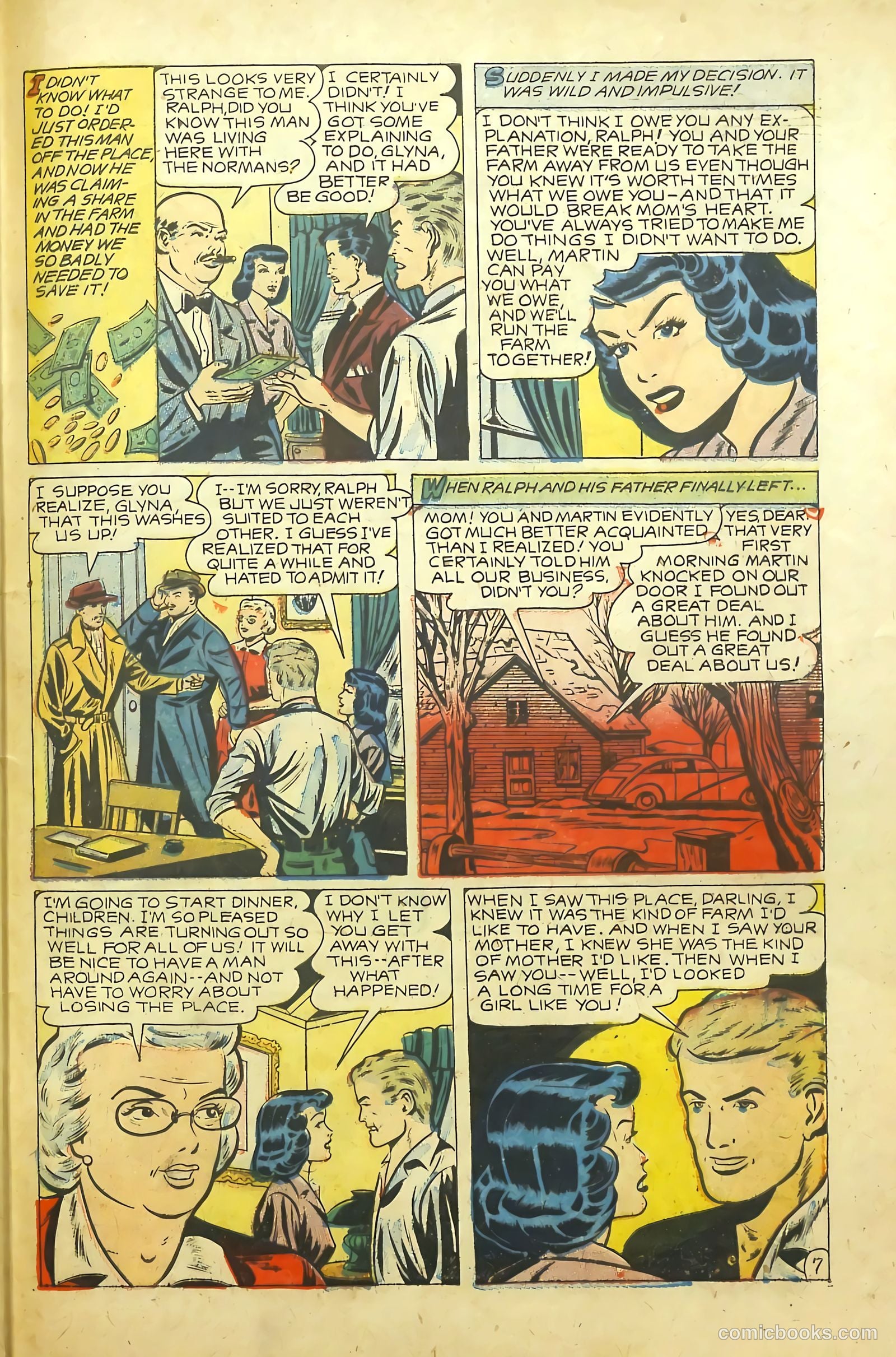 Complete Love Magazine #183 (1951) — page 33 of 36