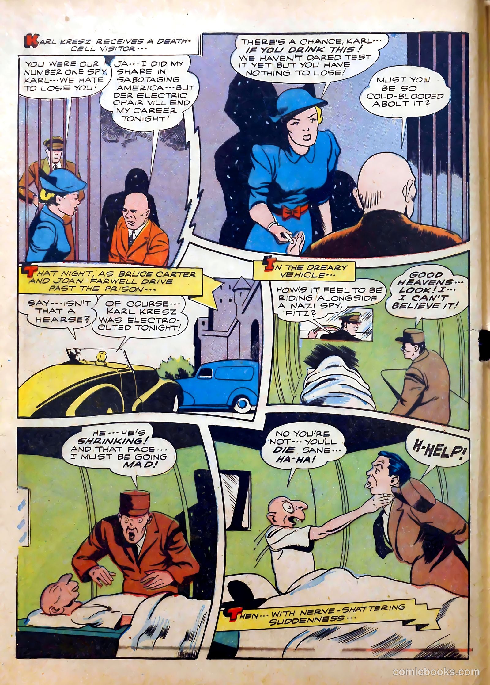 Startling Comics #22 (1940) — page 4 of 60