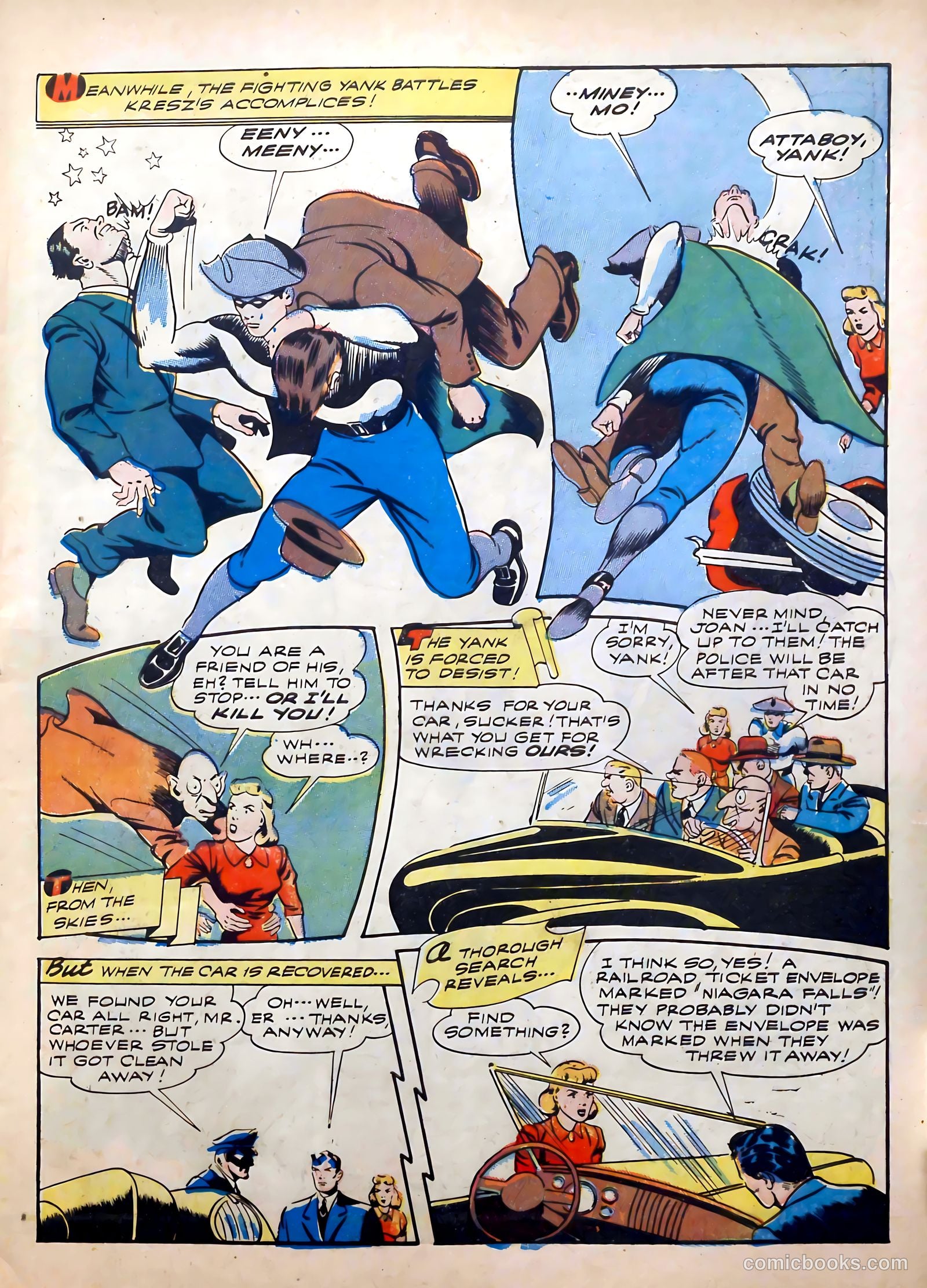 Startling Comics #22 (1940) — page 7 of 60