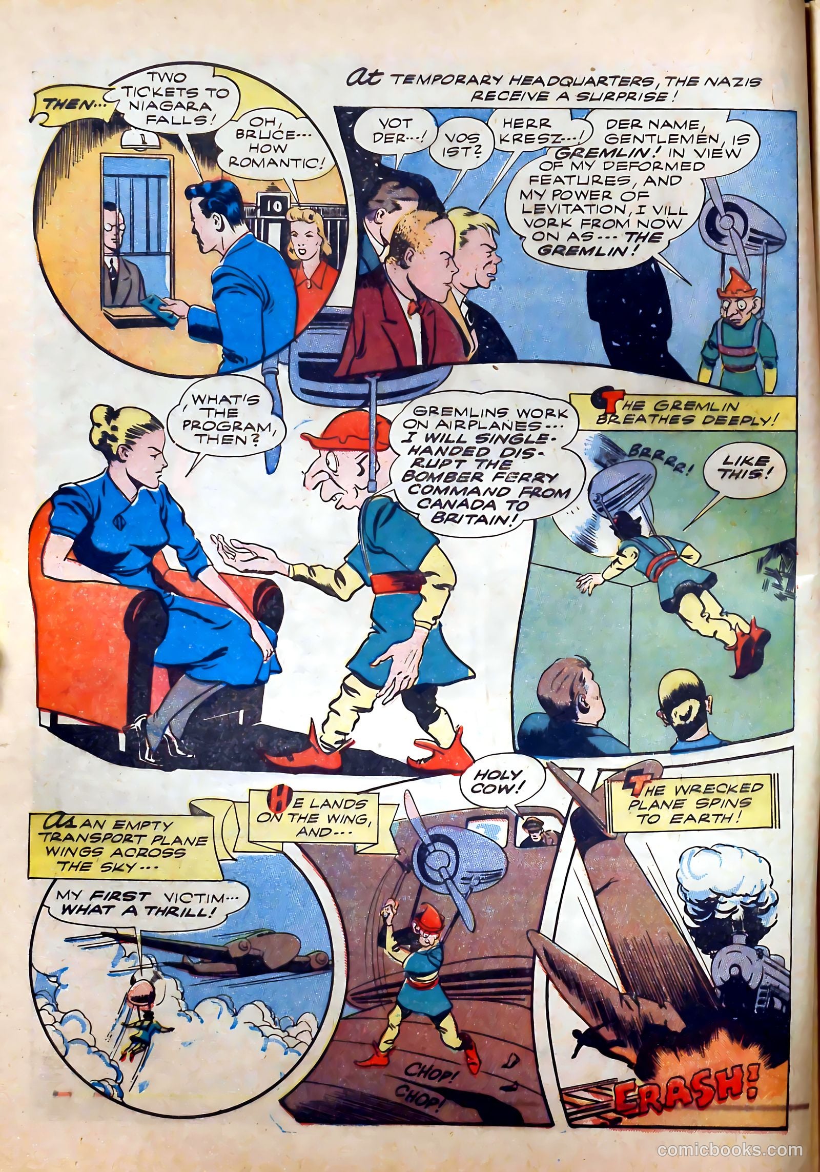 Startling Comics #22 (1940) — page 8 of 60