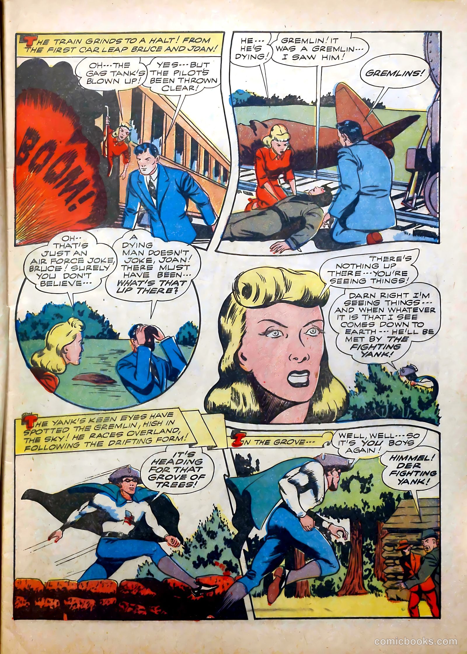 Startling Comics #22 (1940) — page 9 of 60