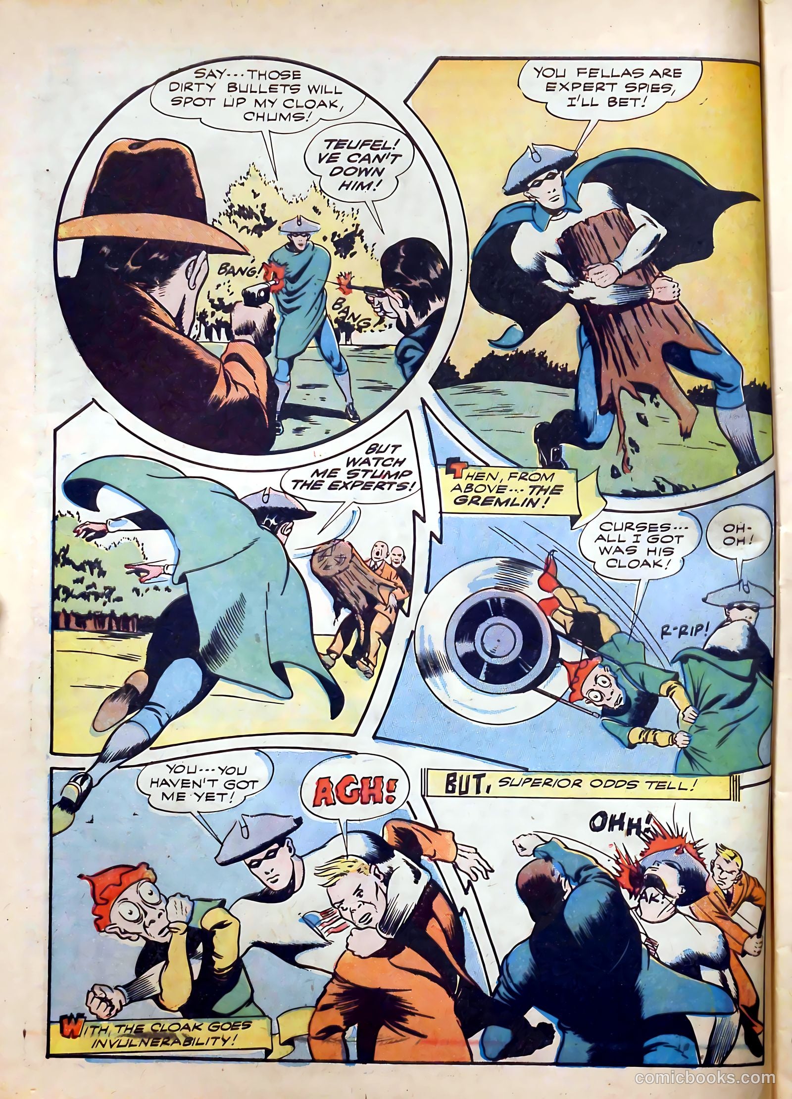 Startling Comics #22 (1940) — page 10 of 60