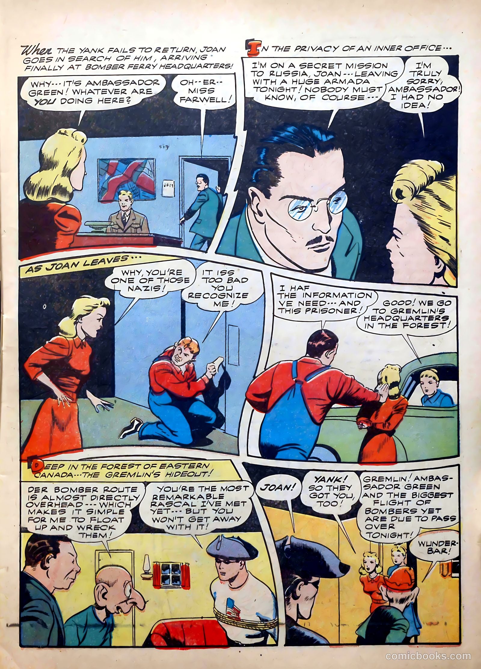 Startling Comics #22 (1940) — page 11 of 60