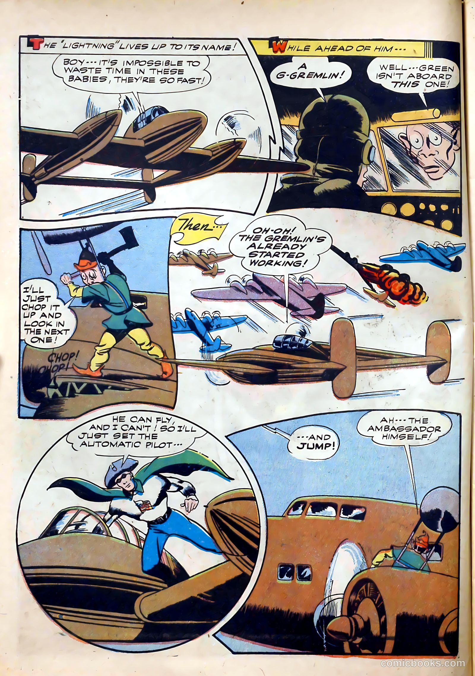 Startling Comics #22 (1940) — page 14 of 60