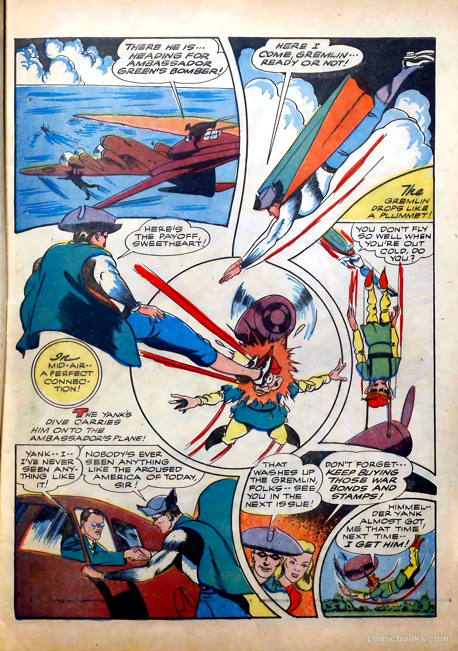 Startling Comics #22 (1940) — page 17 of 60