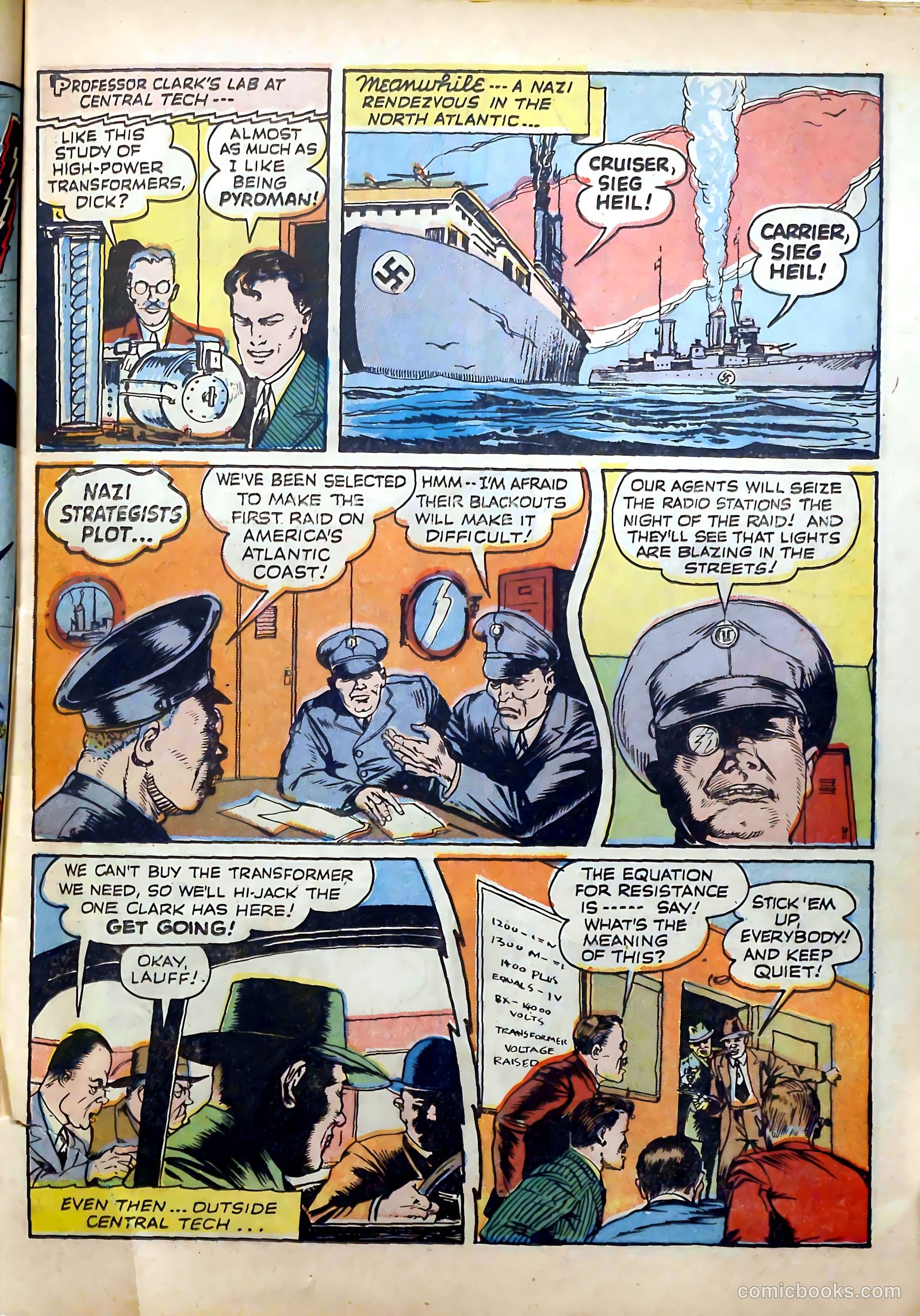 Startling Comics #22 (1940) — page 19 of 60