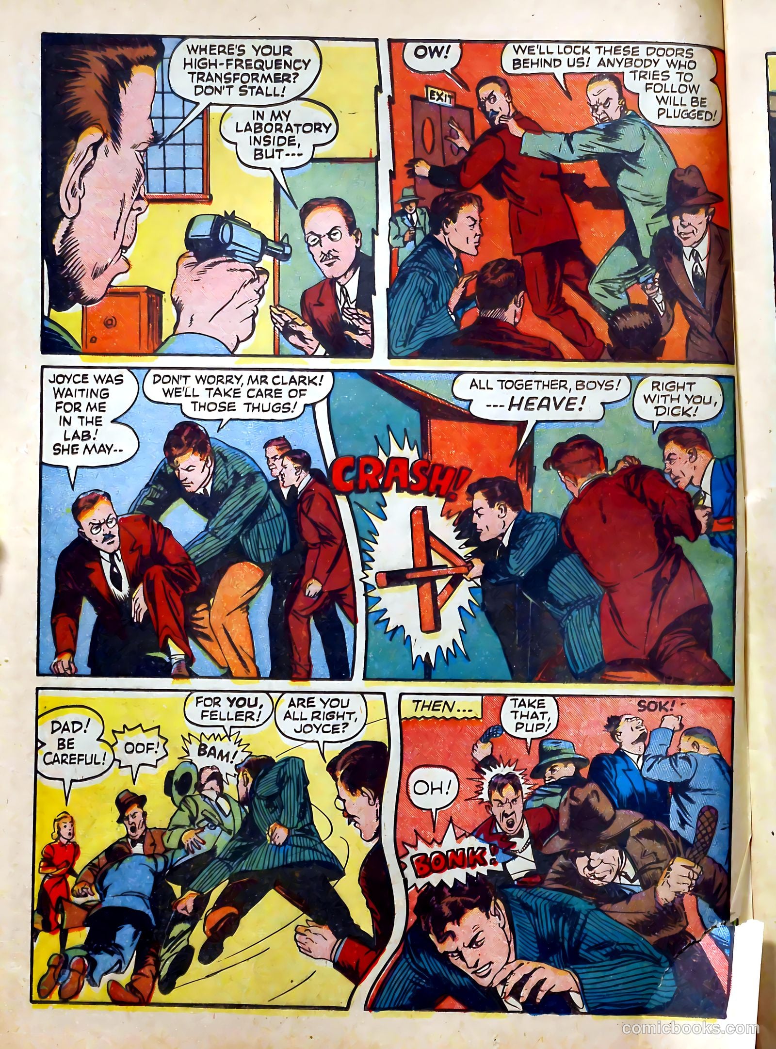 Startling Comics #22 (1940) — page 20 of 60