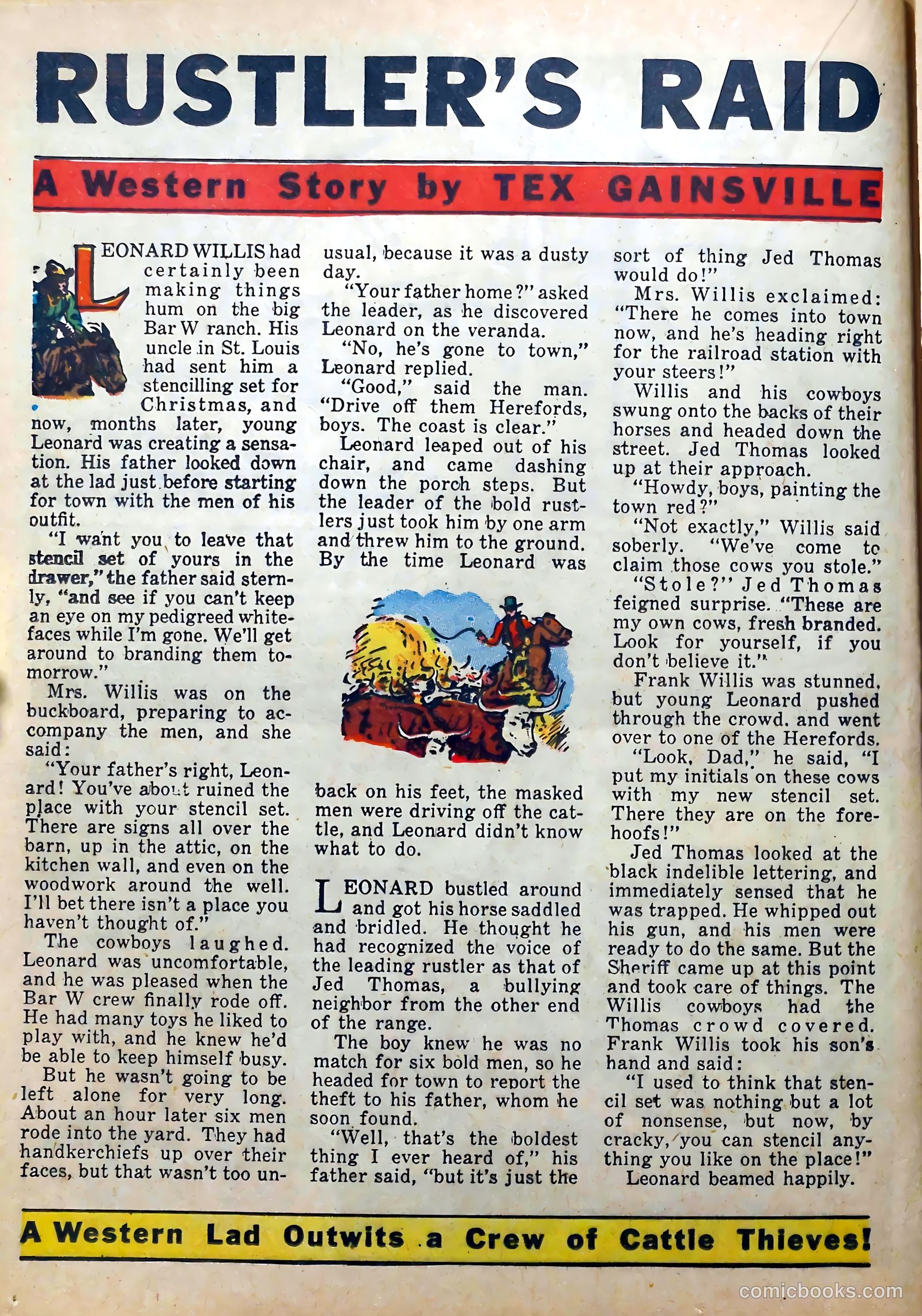 Startling Comics #22 (1940) — page 32 of 60