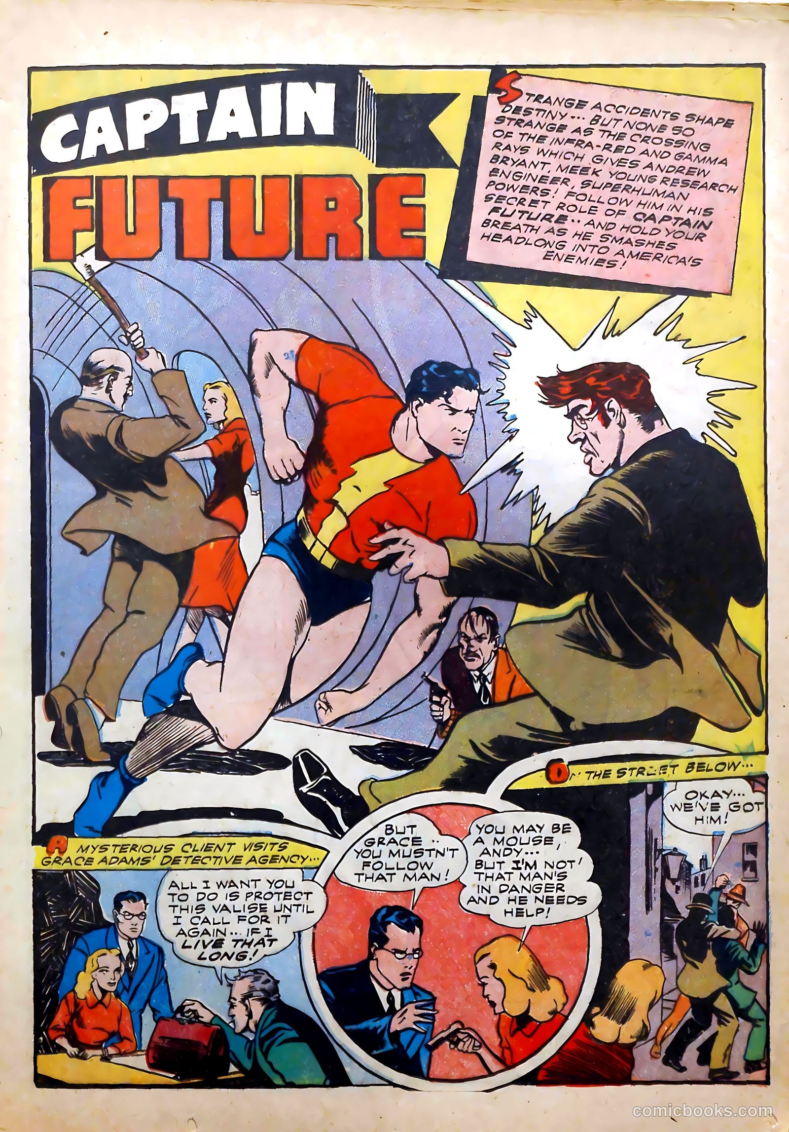 Startling Comics #22 (1940) — page 33 of 60