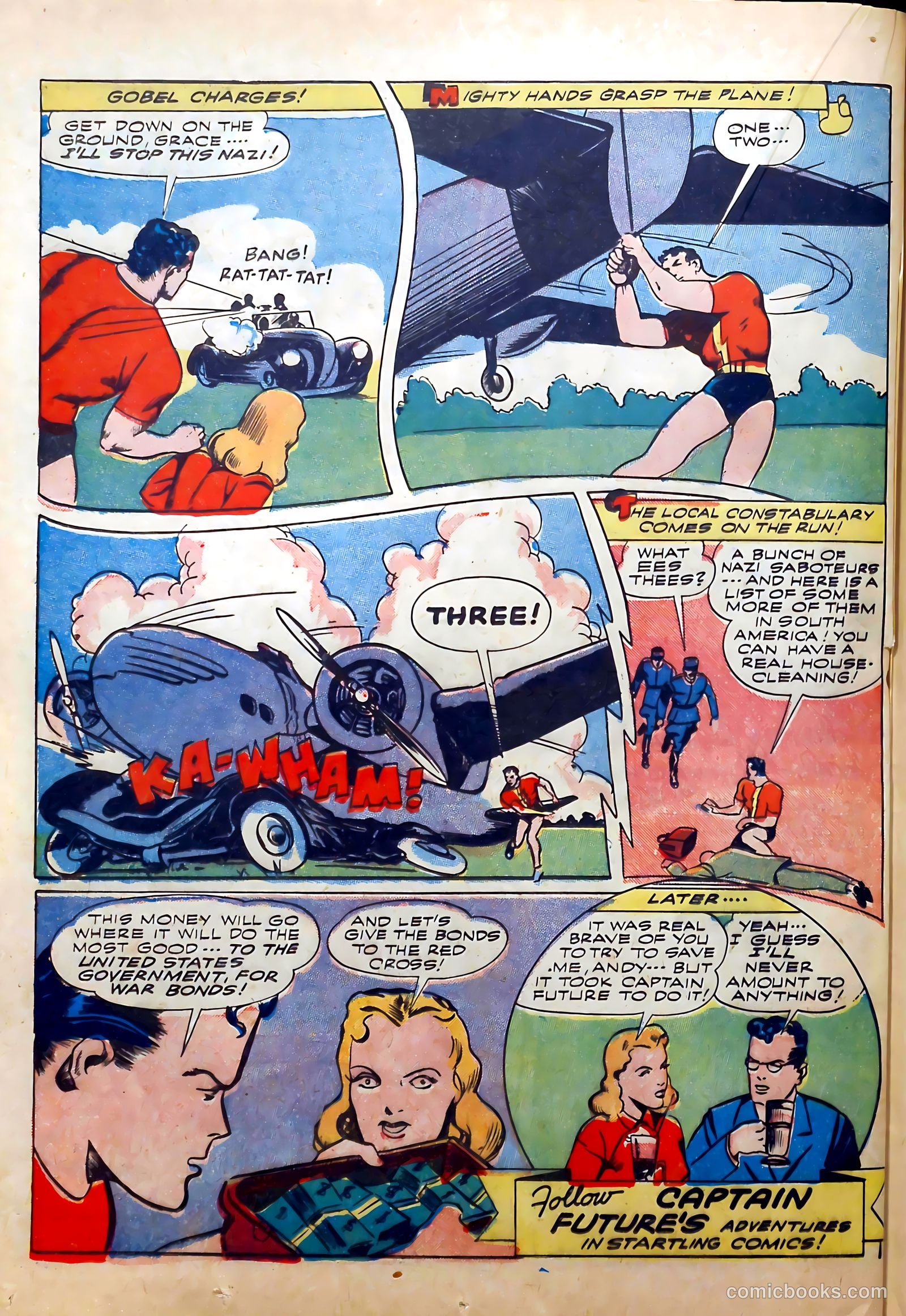 Startling Comics #22 (1940) — page 40 of 60