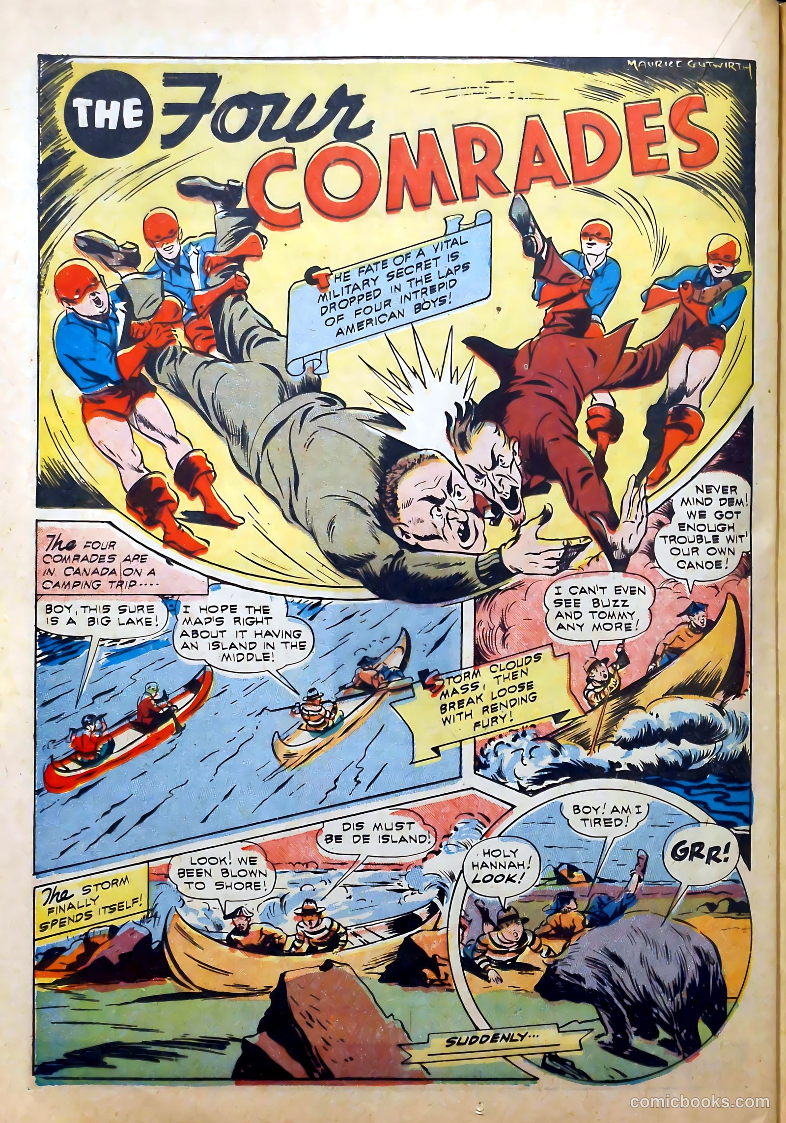 Startling Comics #22 (1940) — page 42 of 60