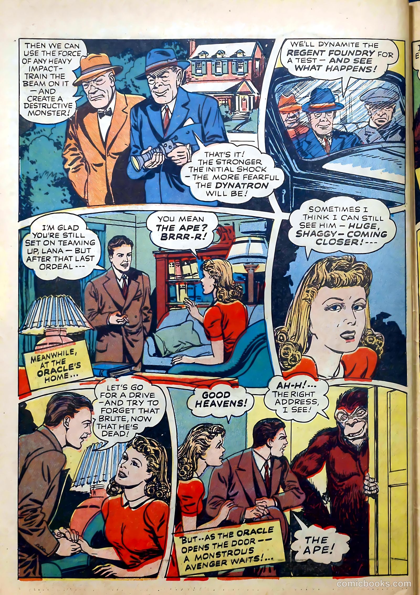 Startling Comics #22 (1940) — page 52 of 60
