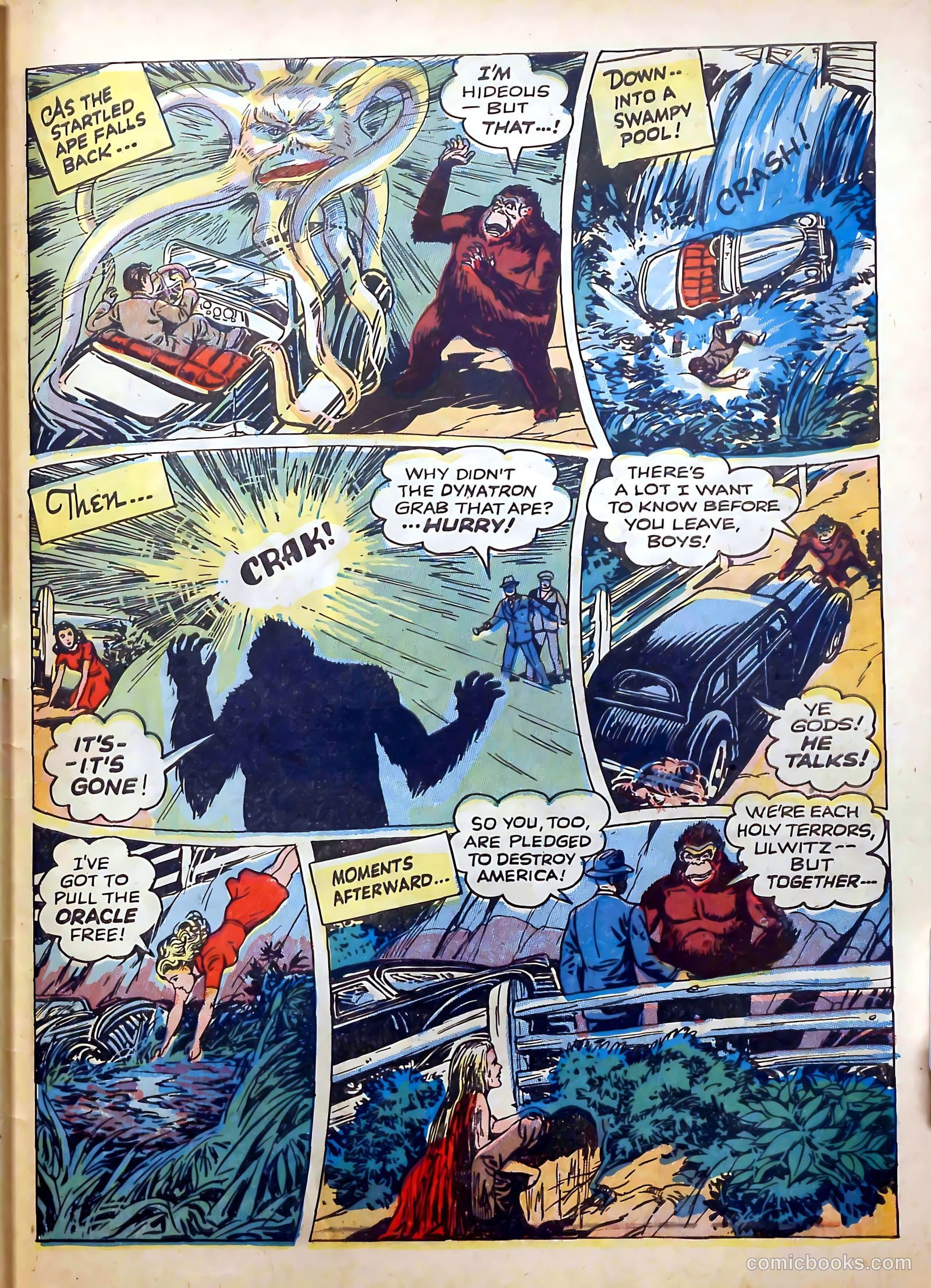 Startling Comics #22 (1940) — page 55 of 60