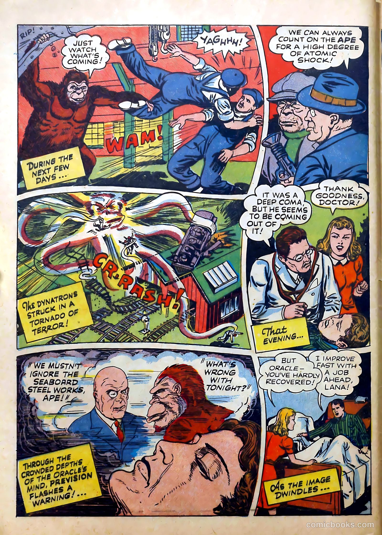 Startling Comics #22 (1940) — page 56 of 60