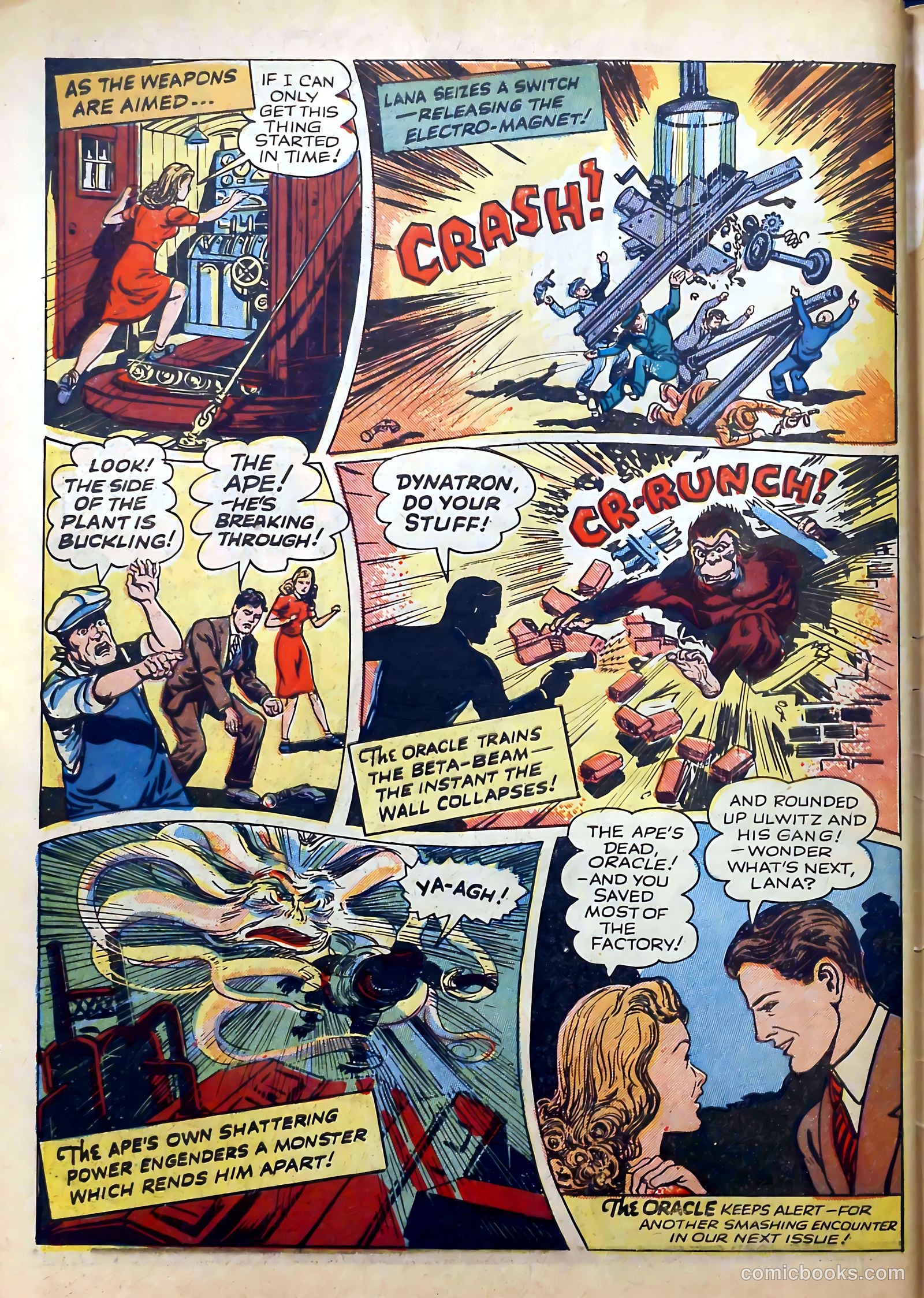 Startling Comics #22 (1940) — page 58 of 60